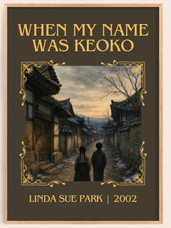 When my name was Keoko Classic Book Art Print by Linda Sue Park – image 1