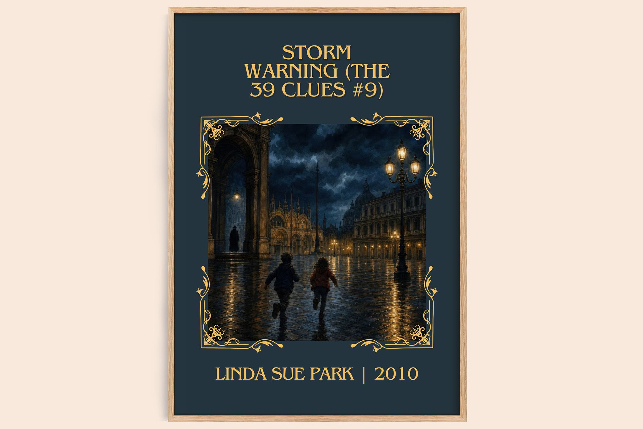 Storm Warning (The 39 Clues #9) Classic Book Art Print by L. Park