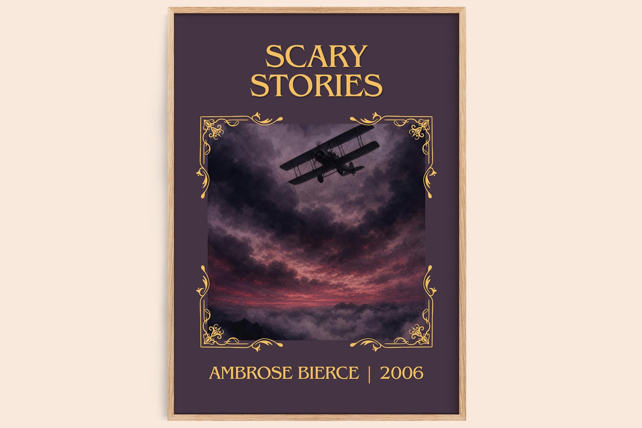 Scary Stories Classic Book Art Print by Ambrose Bierce