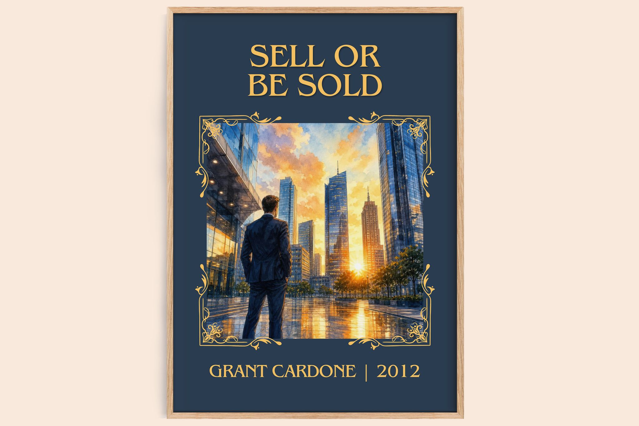 Sell or Be Sold Classic Book Art Print by Grant Cardone