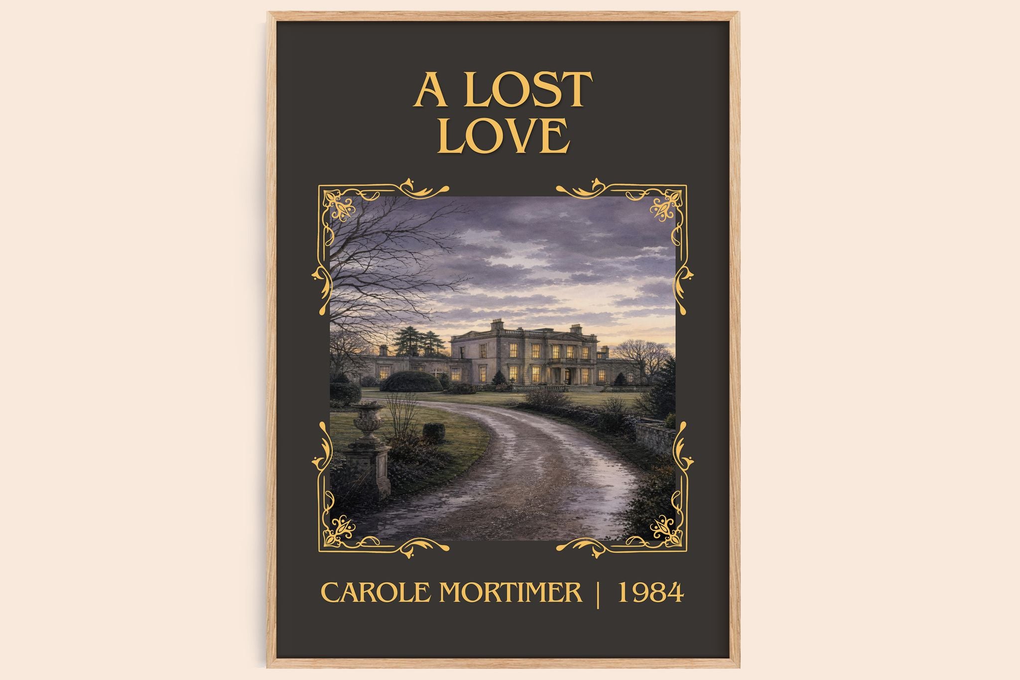 A Lost Love Classic Book Art Print by Carole Mortimer