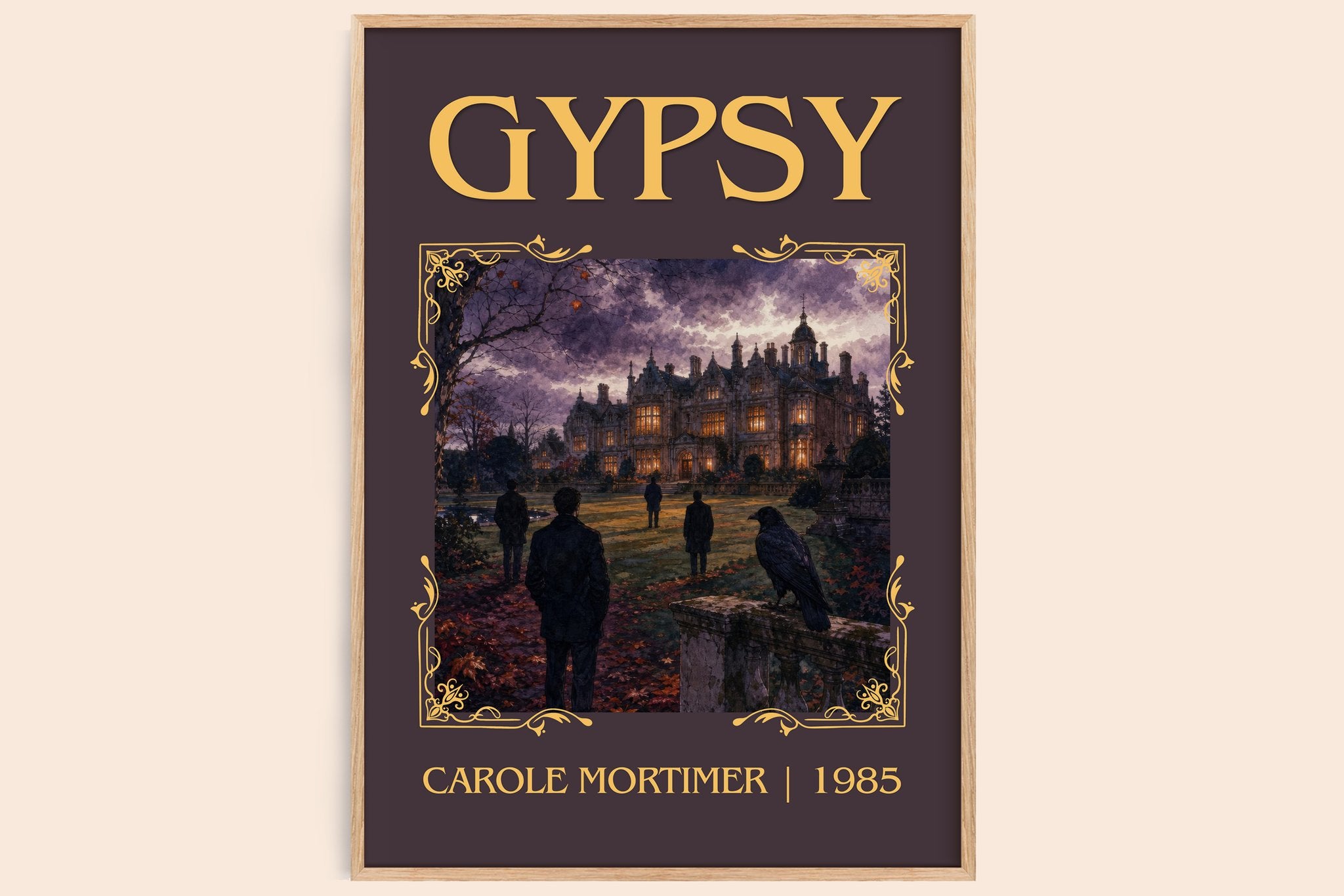 Gypsy Classic Book Art Print by Carole Mortimer
