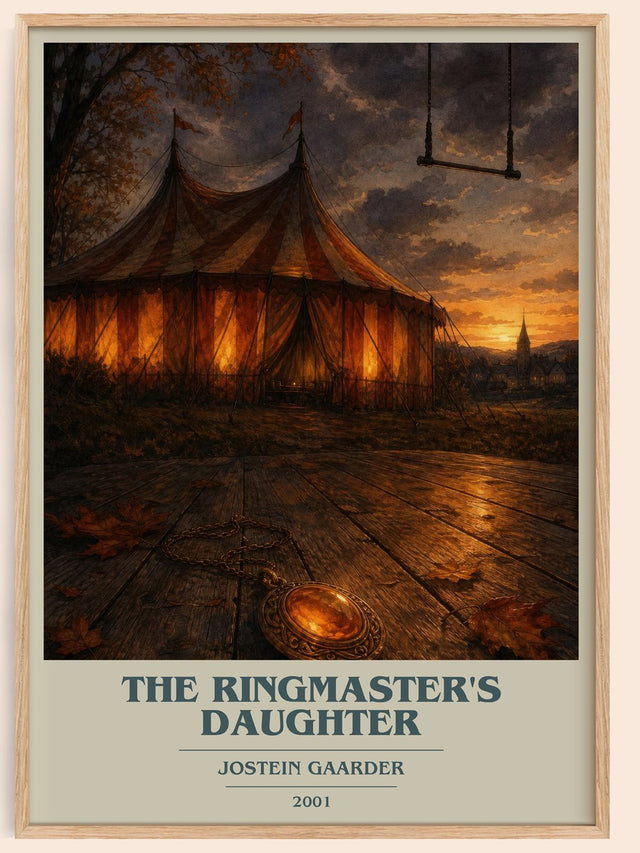 The Ringmaster'S Daughter Book Cover Poster by Jostein Gaarder