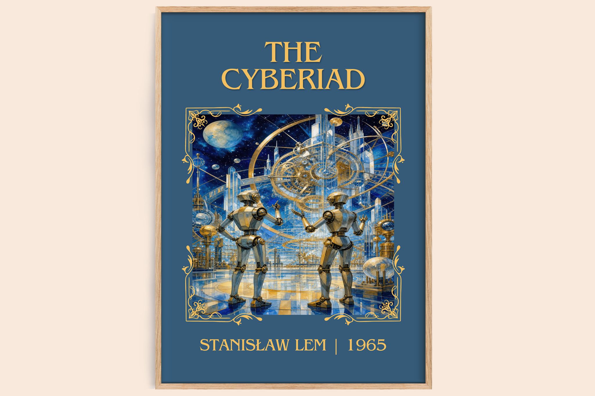 The Cyberiad Classic Book Art Print by Stanisław Lem
