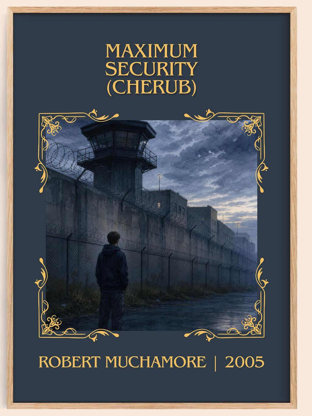 Maximum Security (CHERUB) Classic Book Art Print by Robert Muchamore – book poster