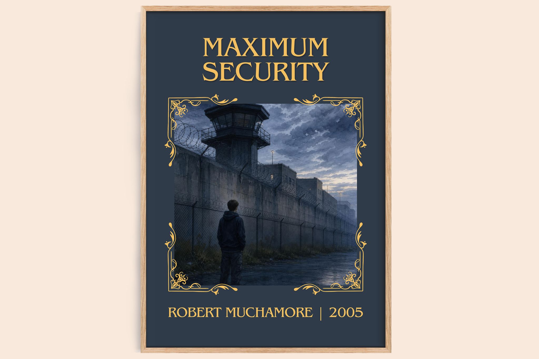 Maximum Security Classic Book Art Print by Robert Muchamore