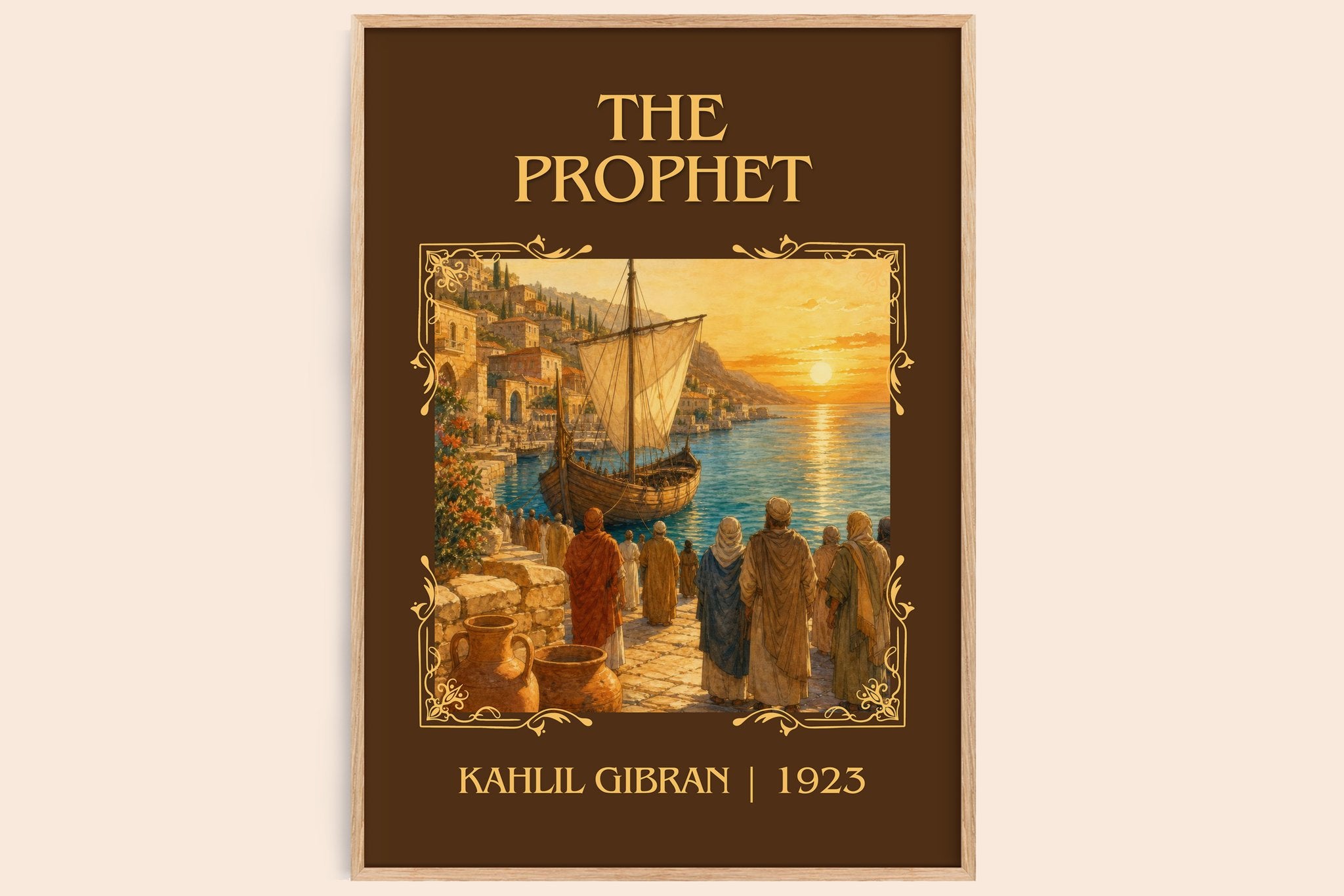 The Prophet Classic Book Art Print by Kahlil Gibran