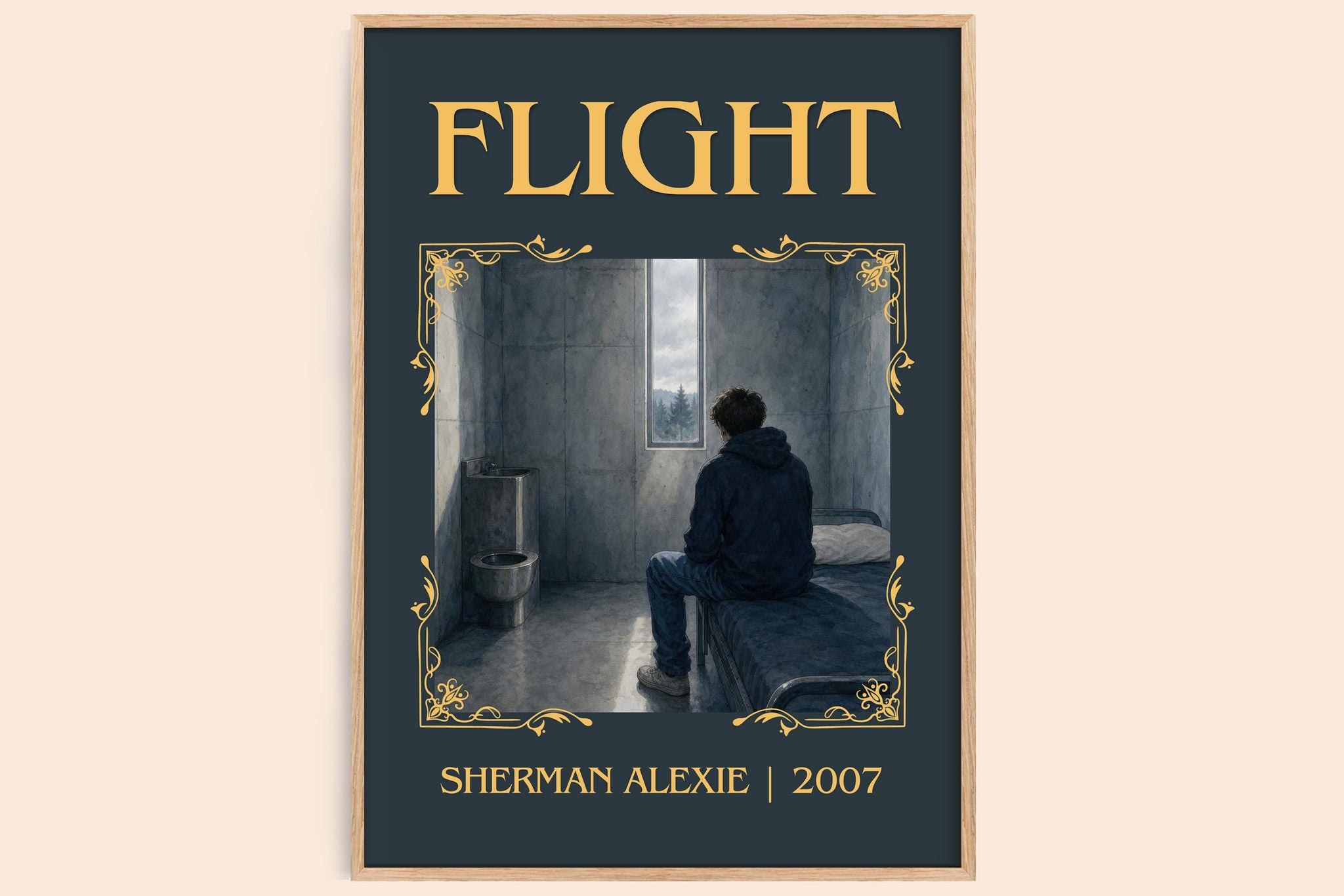 Flight Classic Book Art Print by Sherman Alexie