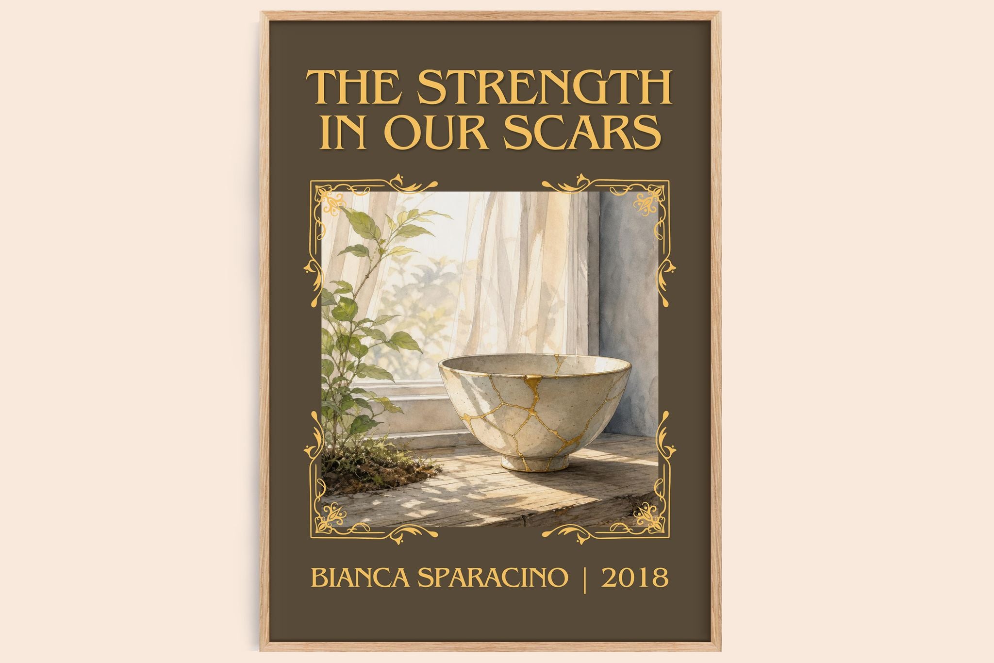 The Strength in Our Scars Classic Book Art Print by Bianca Sparacino