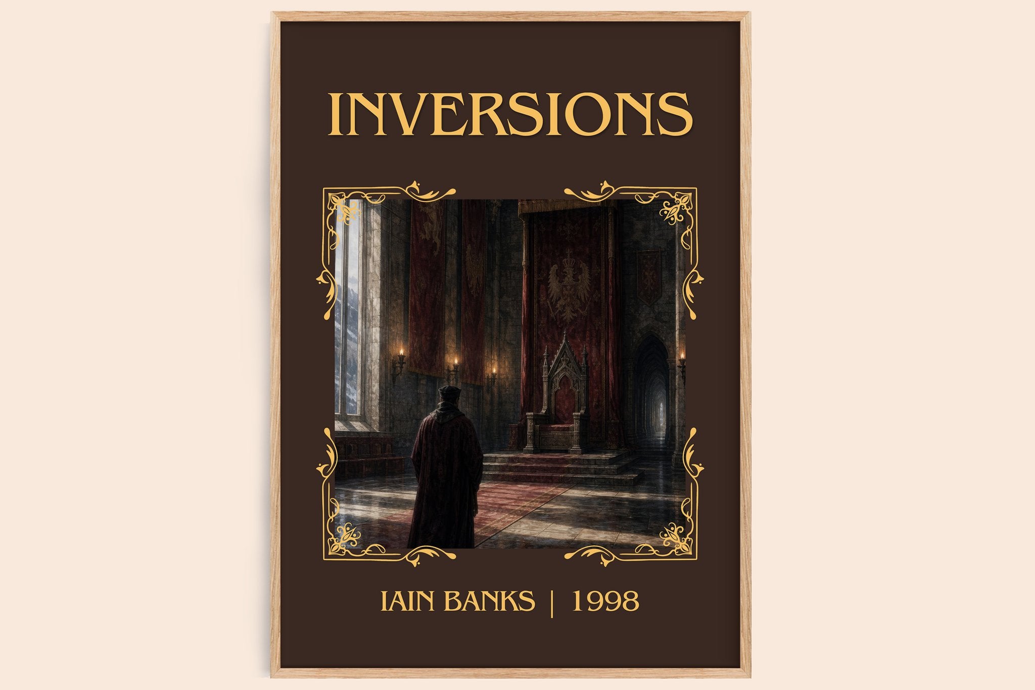 Inversions Classic Book Art Print by Iain Banks