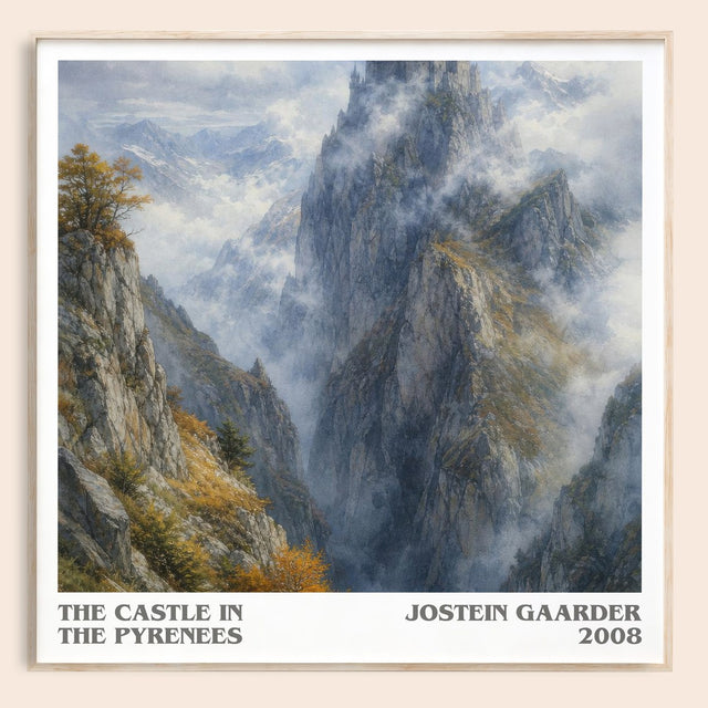 The Castle In The Pyrenees Literary Art Print by Jostein Gaarder