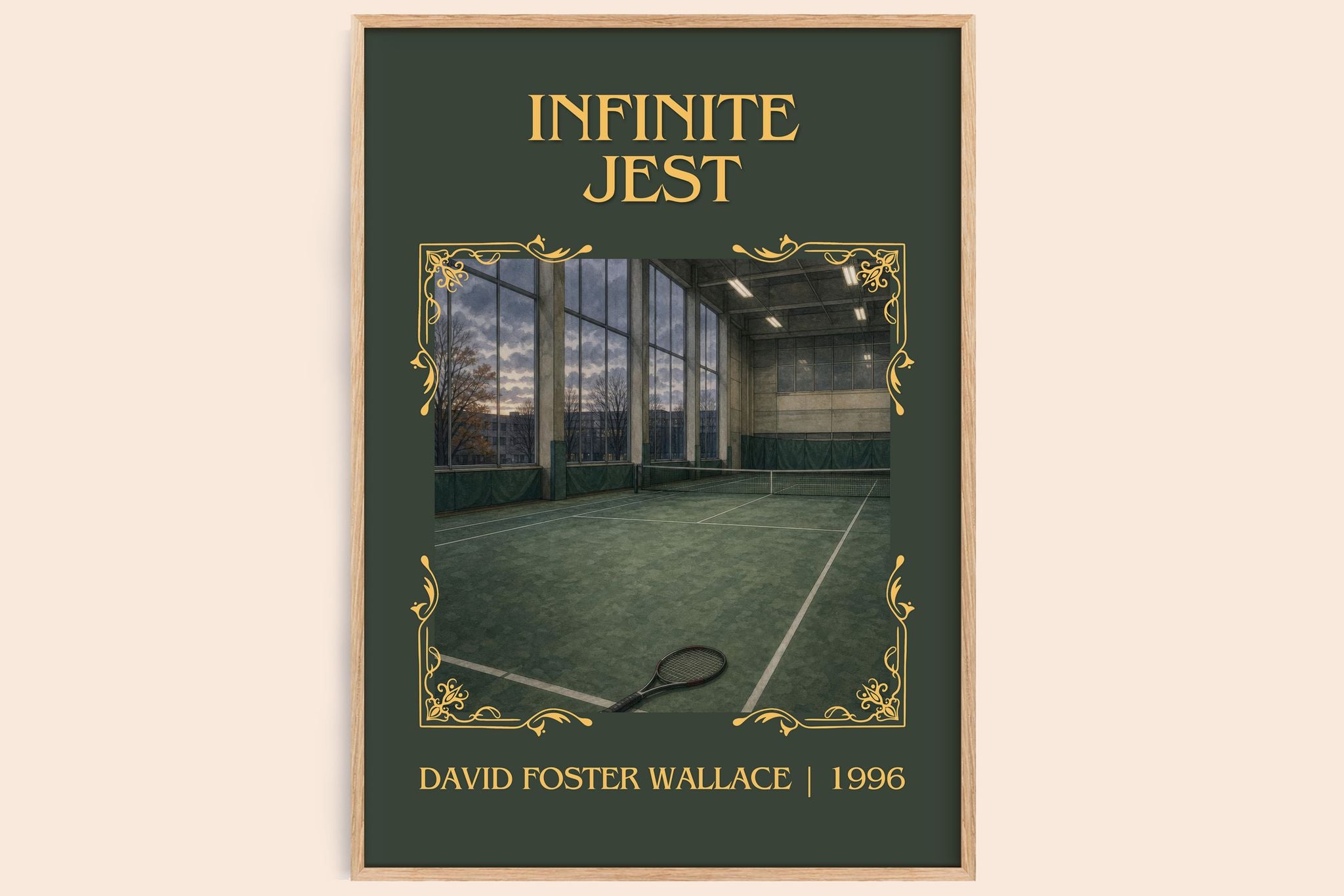 Infinite Jest Classic Book Art Print by David Foster Wallace