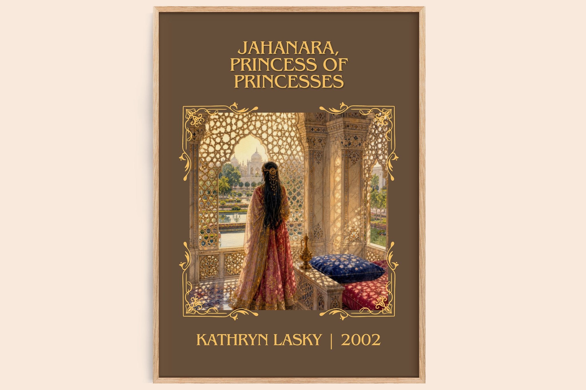 Jahanara, Princess of Princesses Classic Book Art Print by K. Lasky