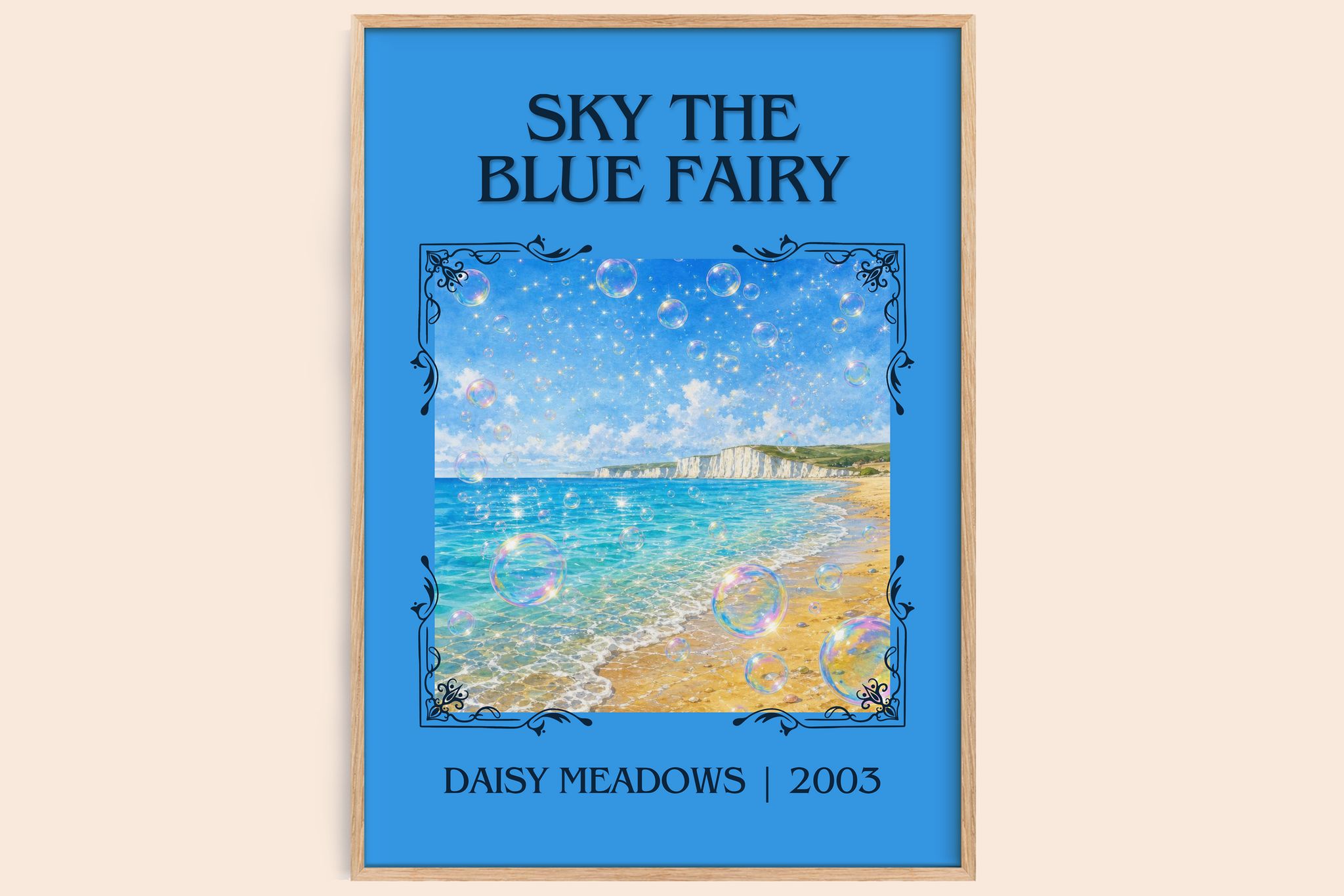 Sky the Blue Fairy Classic Book Art Print by Daisy Meadows