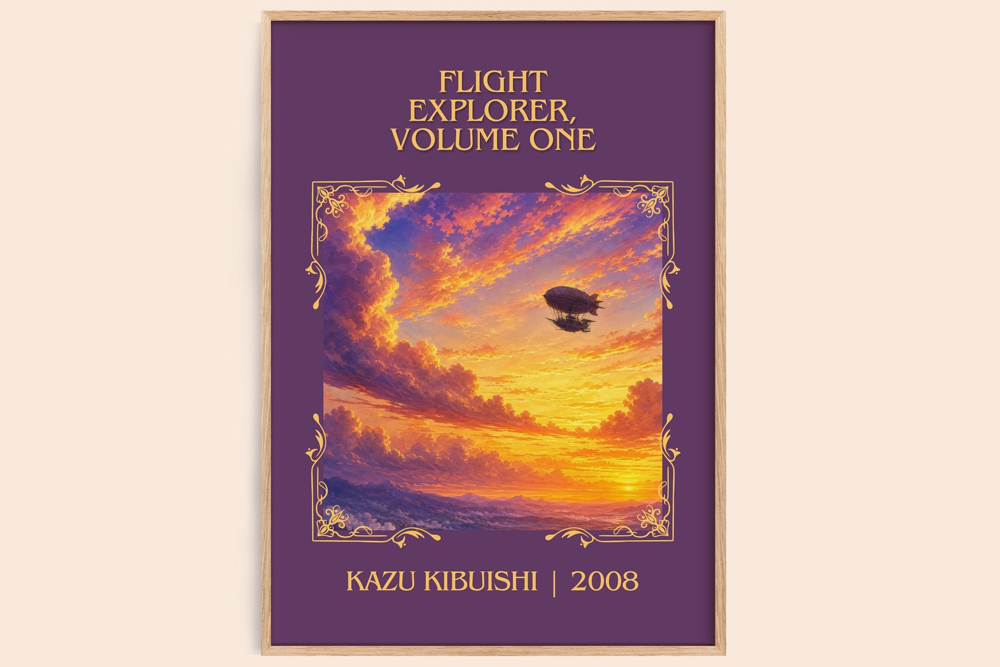 Flight Explorer, Volume One Classic Book Art Print by Kazu Kibuishi