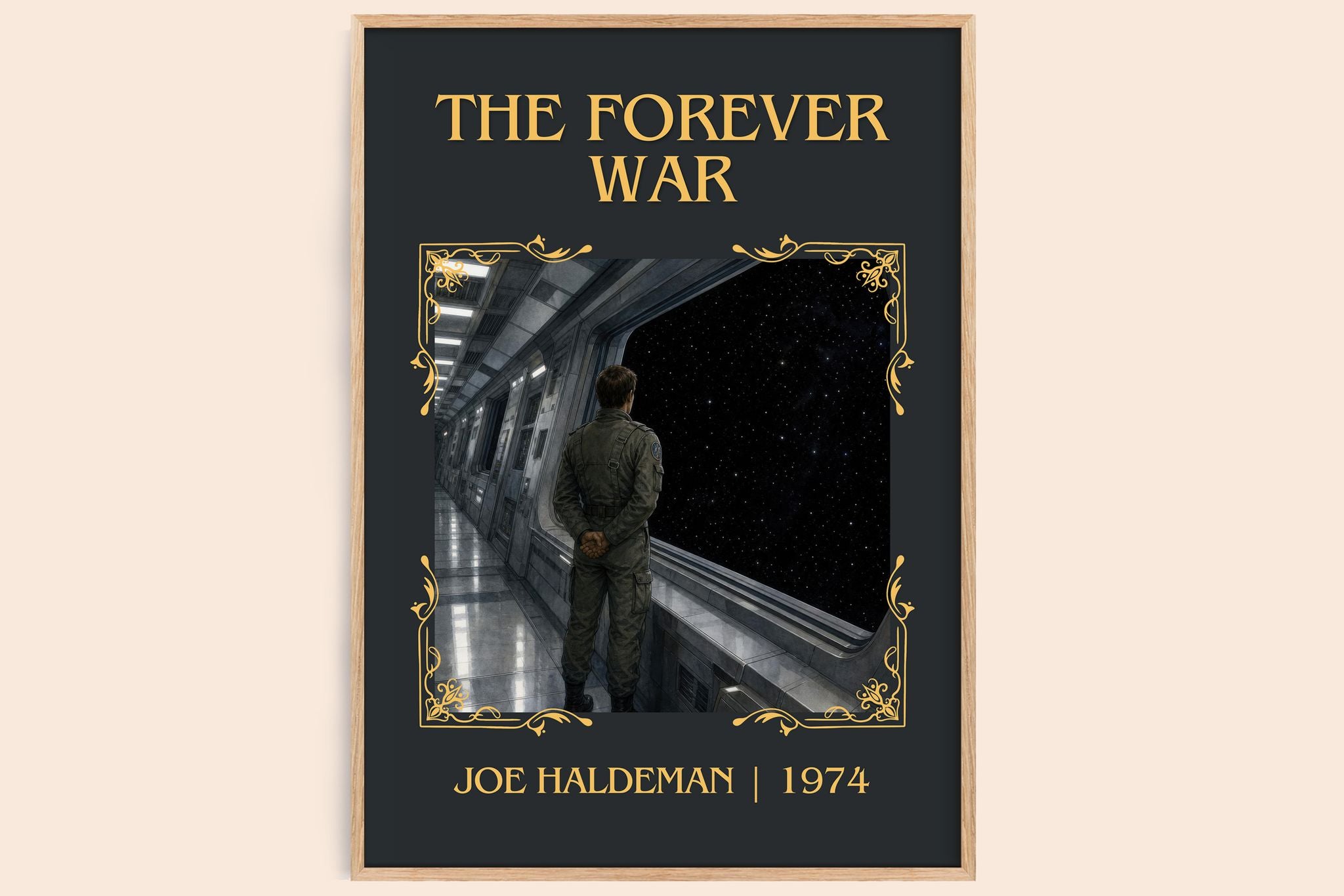 The Forever War Classic Book Art Print by Joe Haldeman