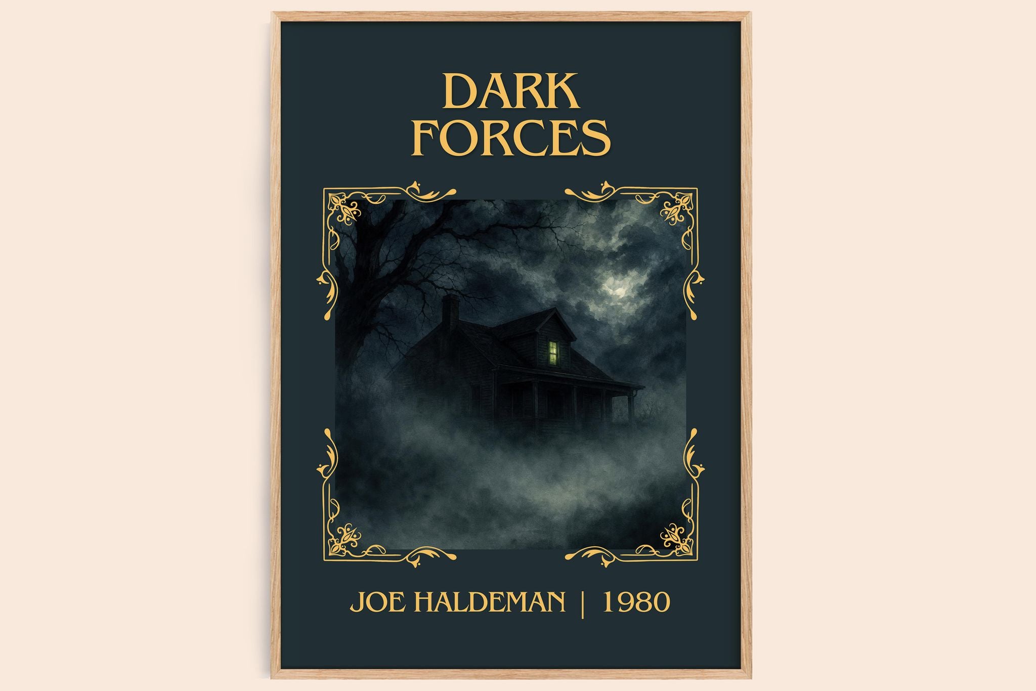 Dark Forces Classic Book Art Print by Joe Haldeman