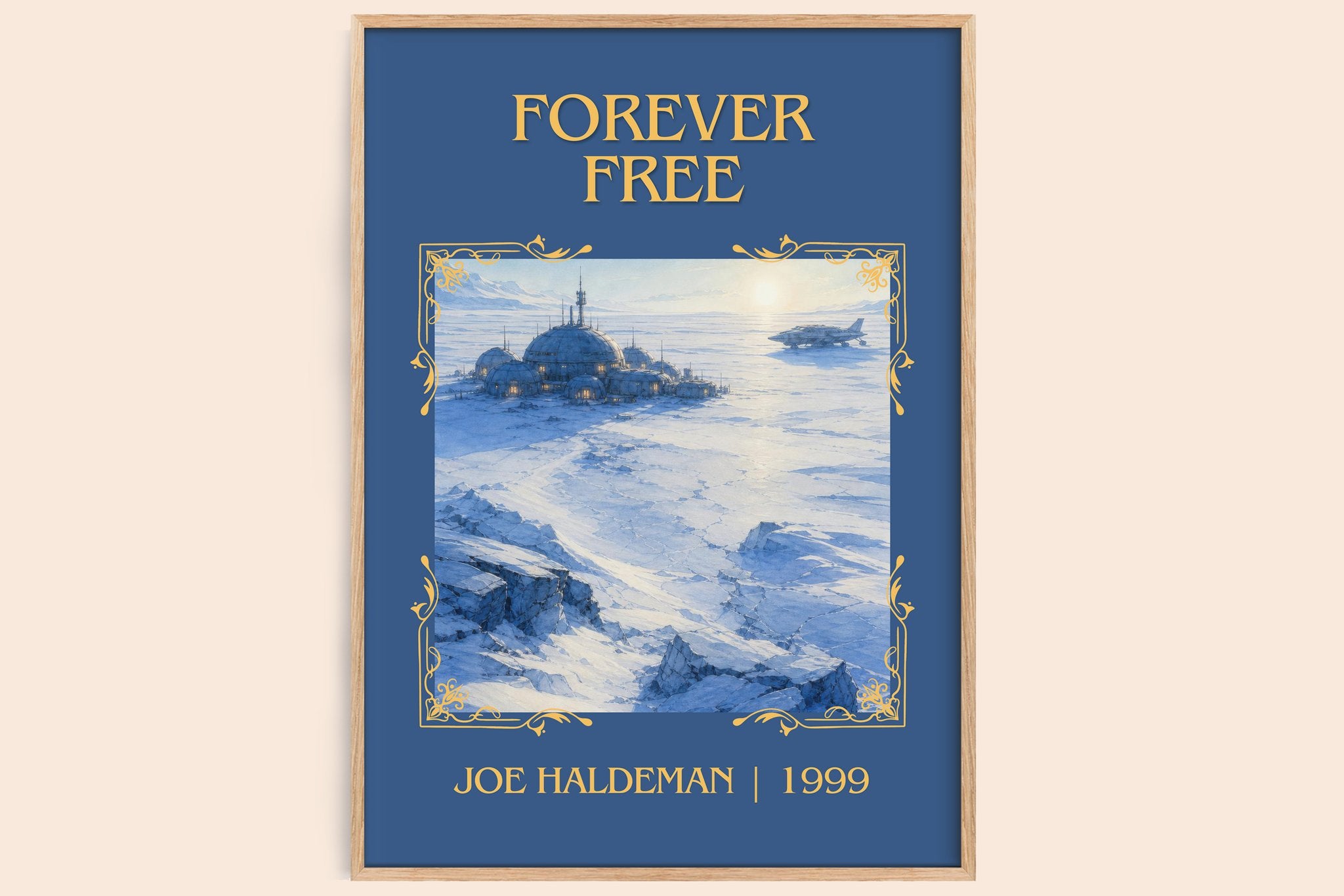 Forever free Classic Book Art Print by Joe Haldeman