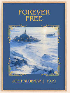 Forever free Classic Book Art Print by Joe Haldeman – book poster