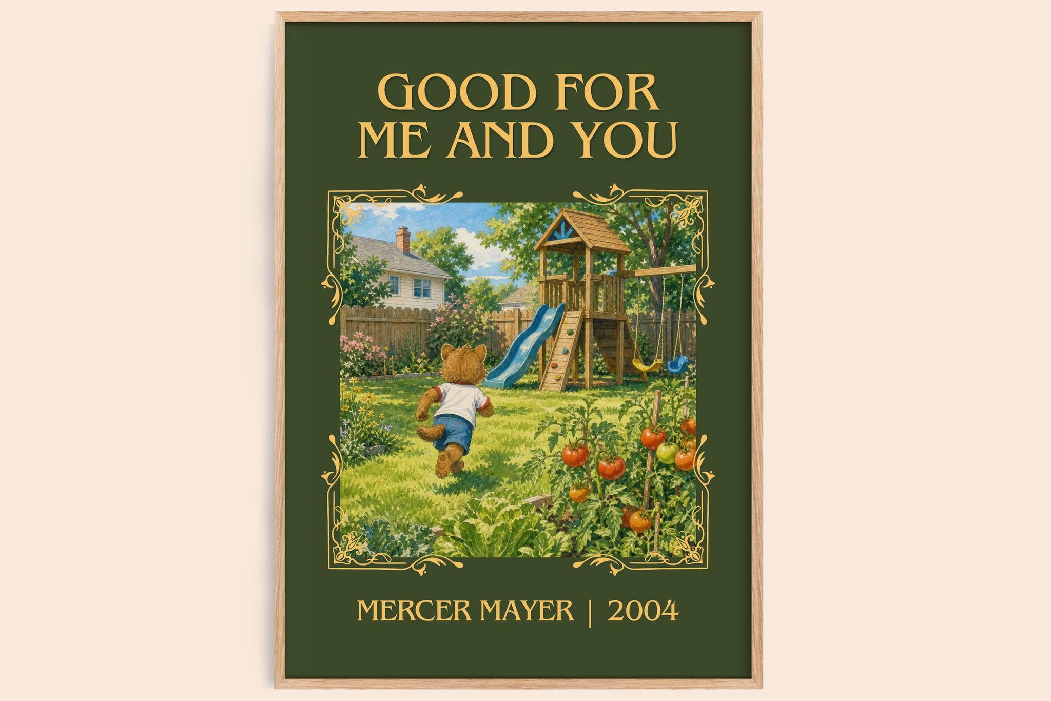 Good for Me and You Classic Book Art Print by Mercer Mayer