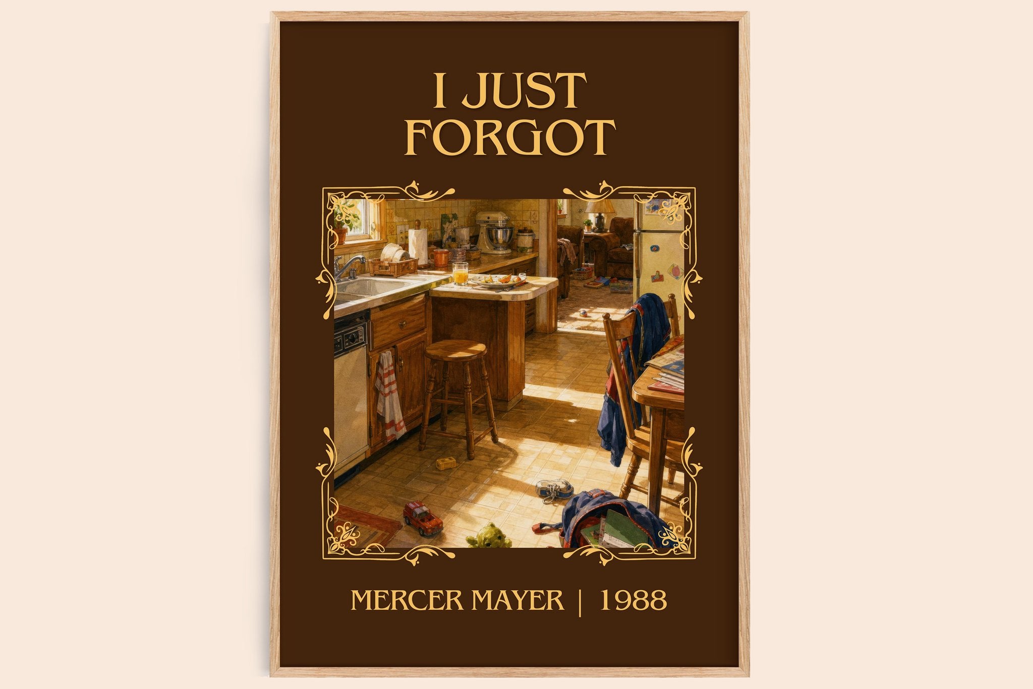 I Just Forgot Classic Book Art Print by Mercer Mayer