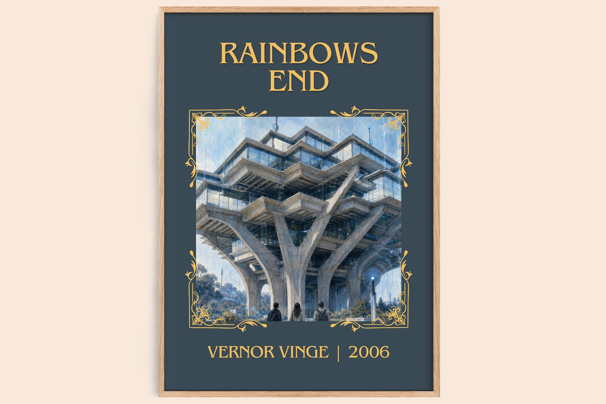 Rainbows End Classic Book Art Print by Vernor Vinge