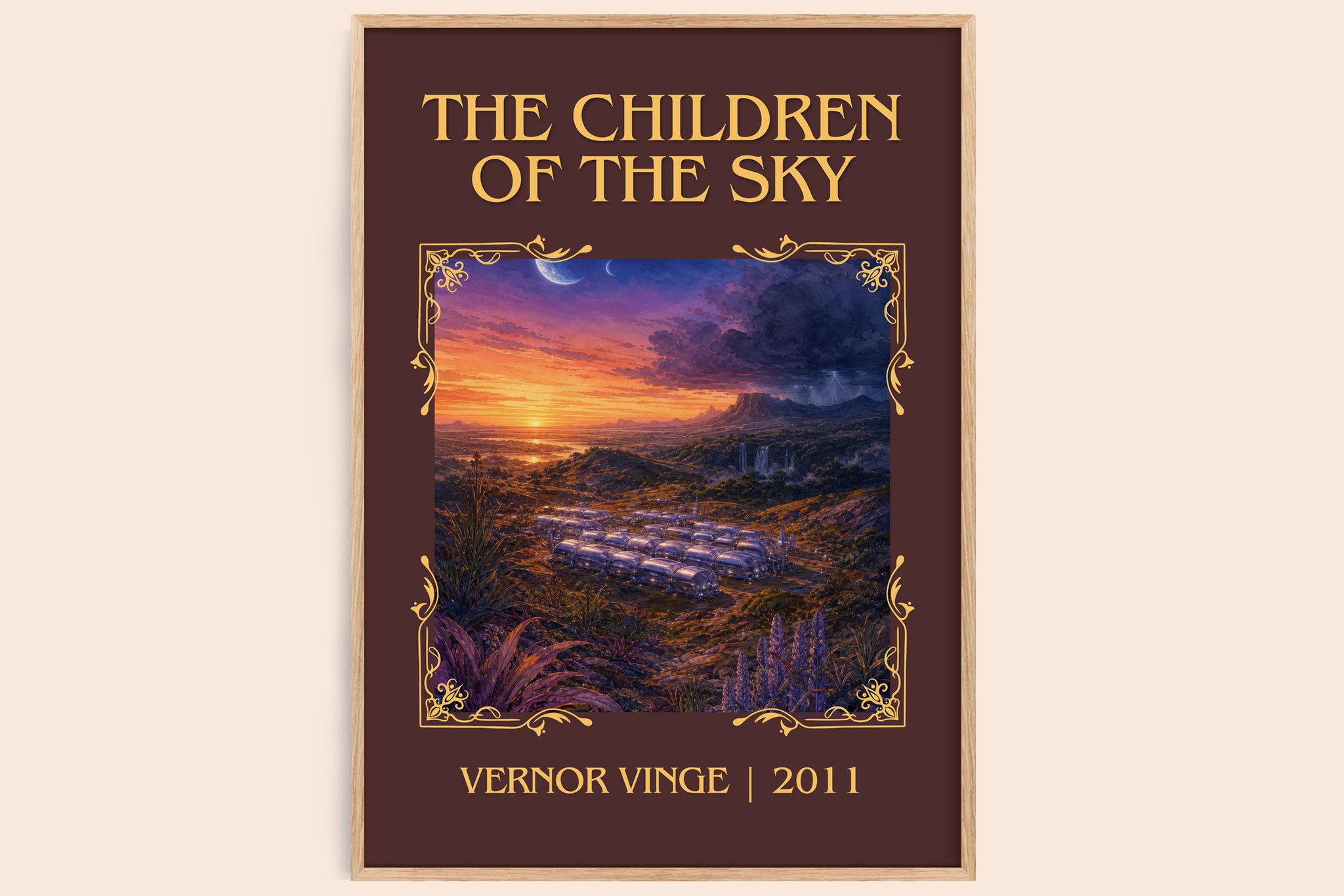 The children of the sky Classic Book Art Print by Vernor Vinge