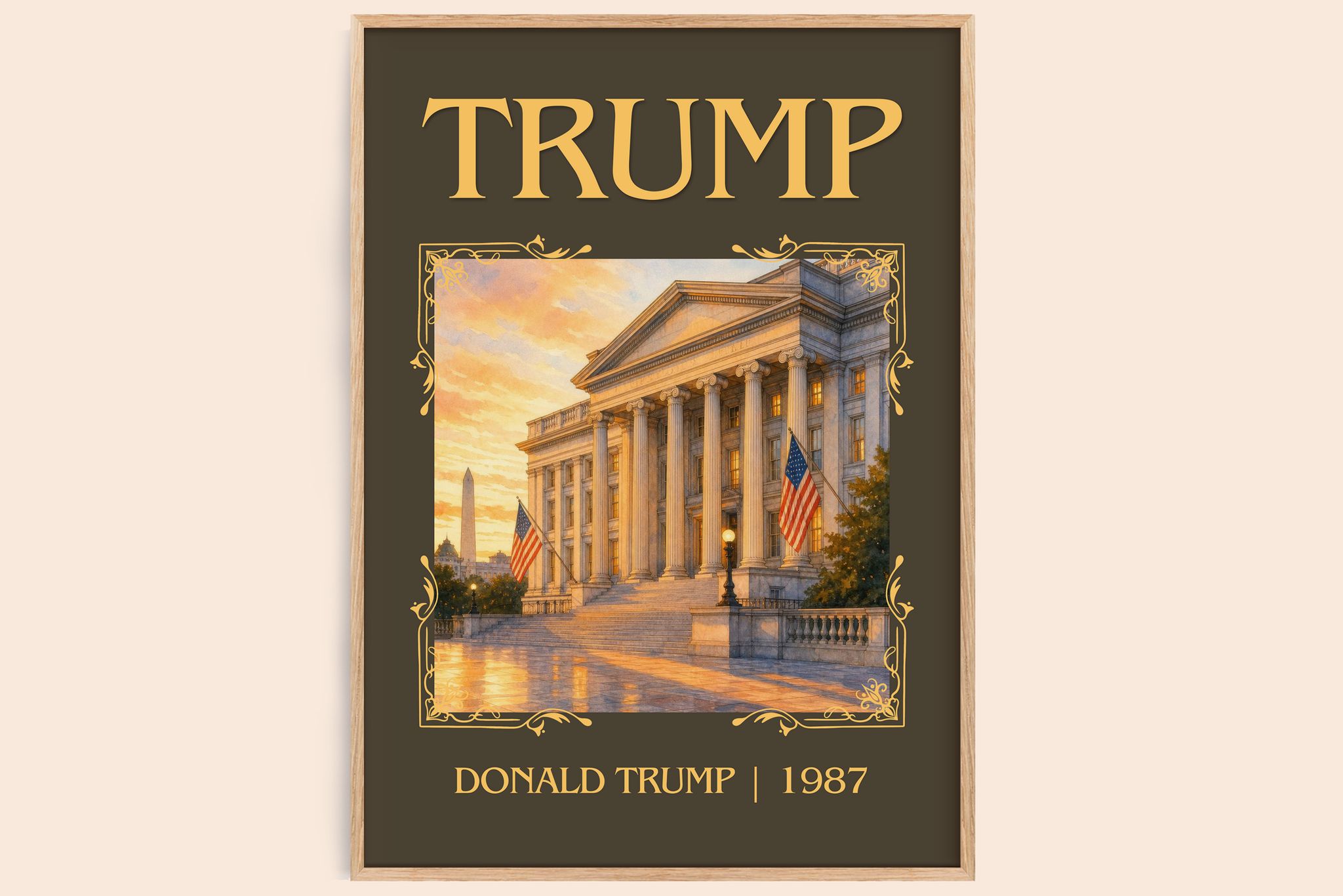 Trump Classic Book Art Print by Donald Trump