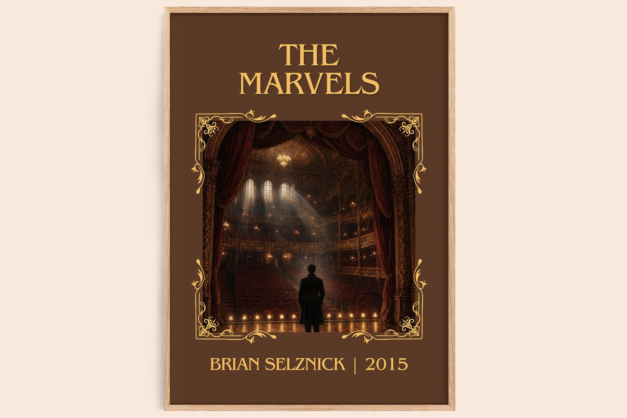 The Marvels Classic Book Art Print by Brian Selznick