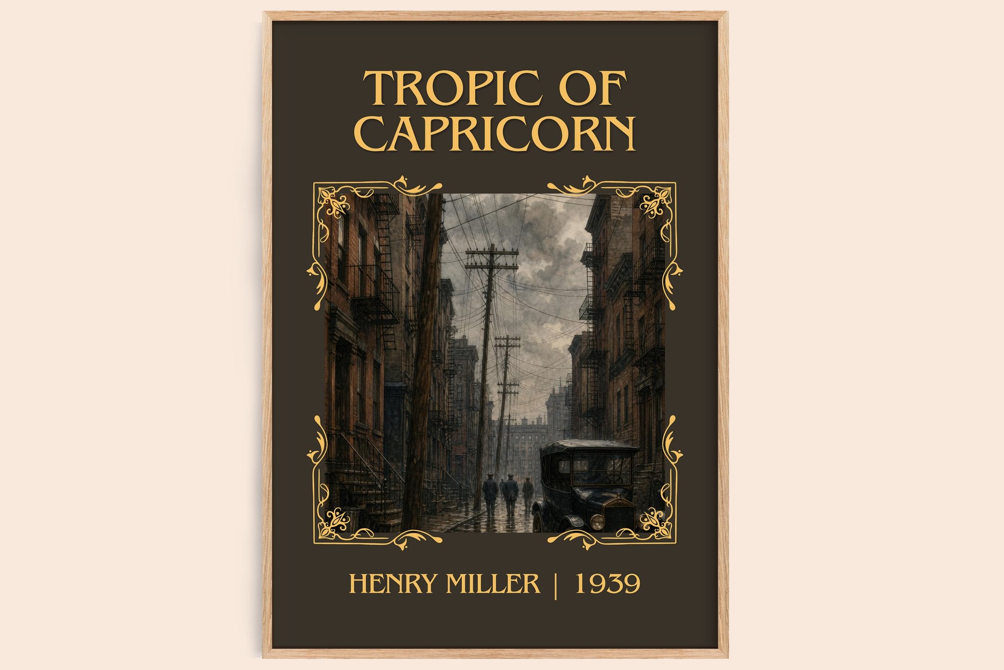 Tropic of Capricorn Classic Book Art Print by Henry Miller