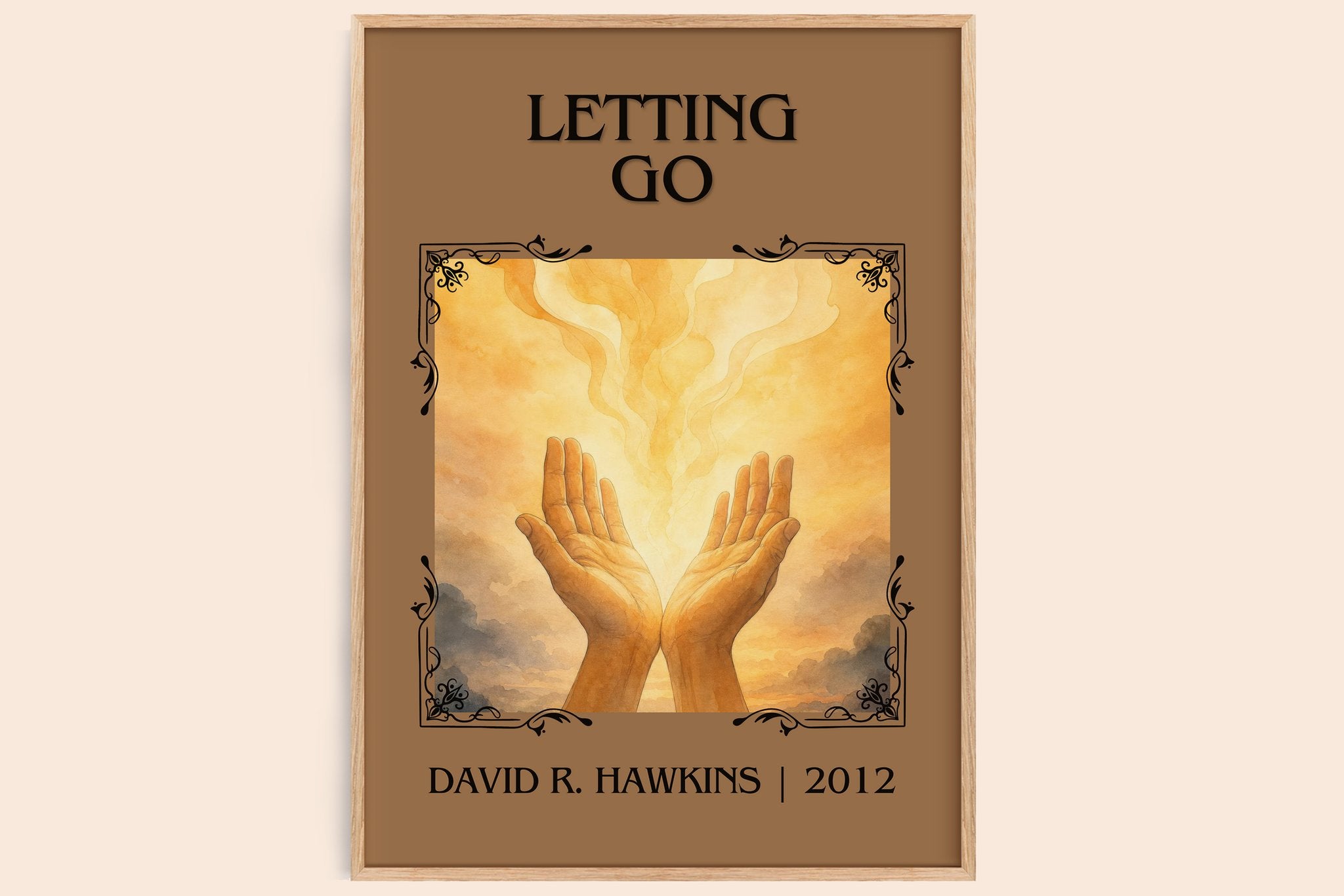 Letting go Classic Book Art Print by David R. Hawkins