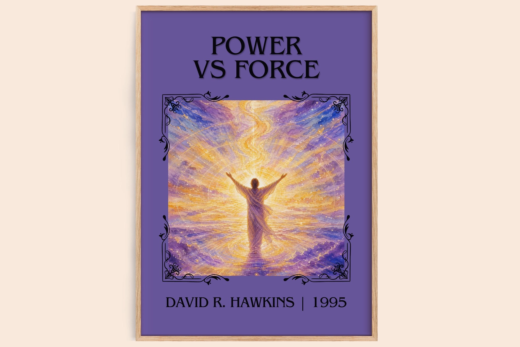Power vs Force Classic Book Art Print by David R. Hawkins