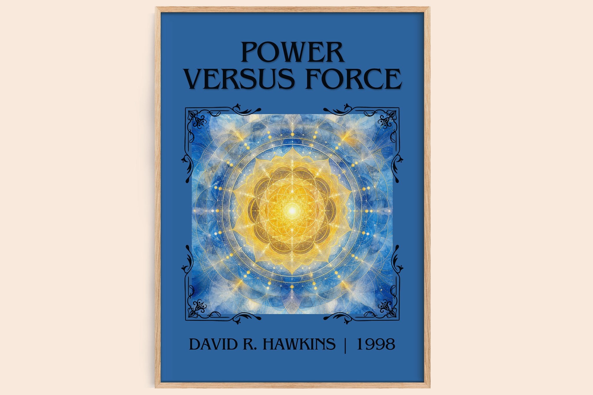 Power versus force Classic Book Art Print by David R. Hawkins