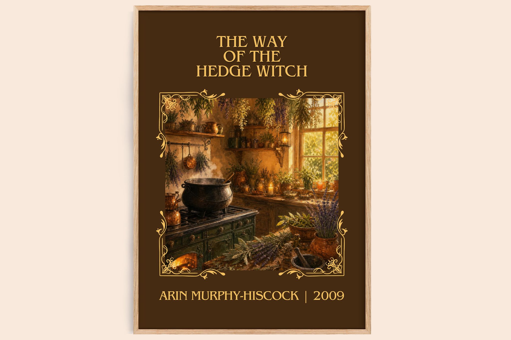 Way of the Hedge Witch Classic Book Art Print by Arin Murphy-Hiscock
