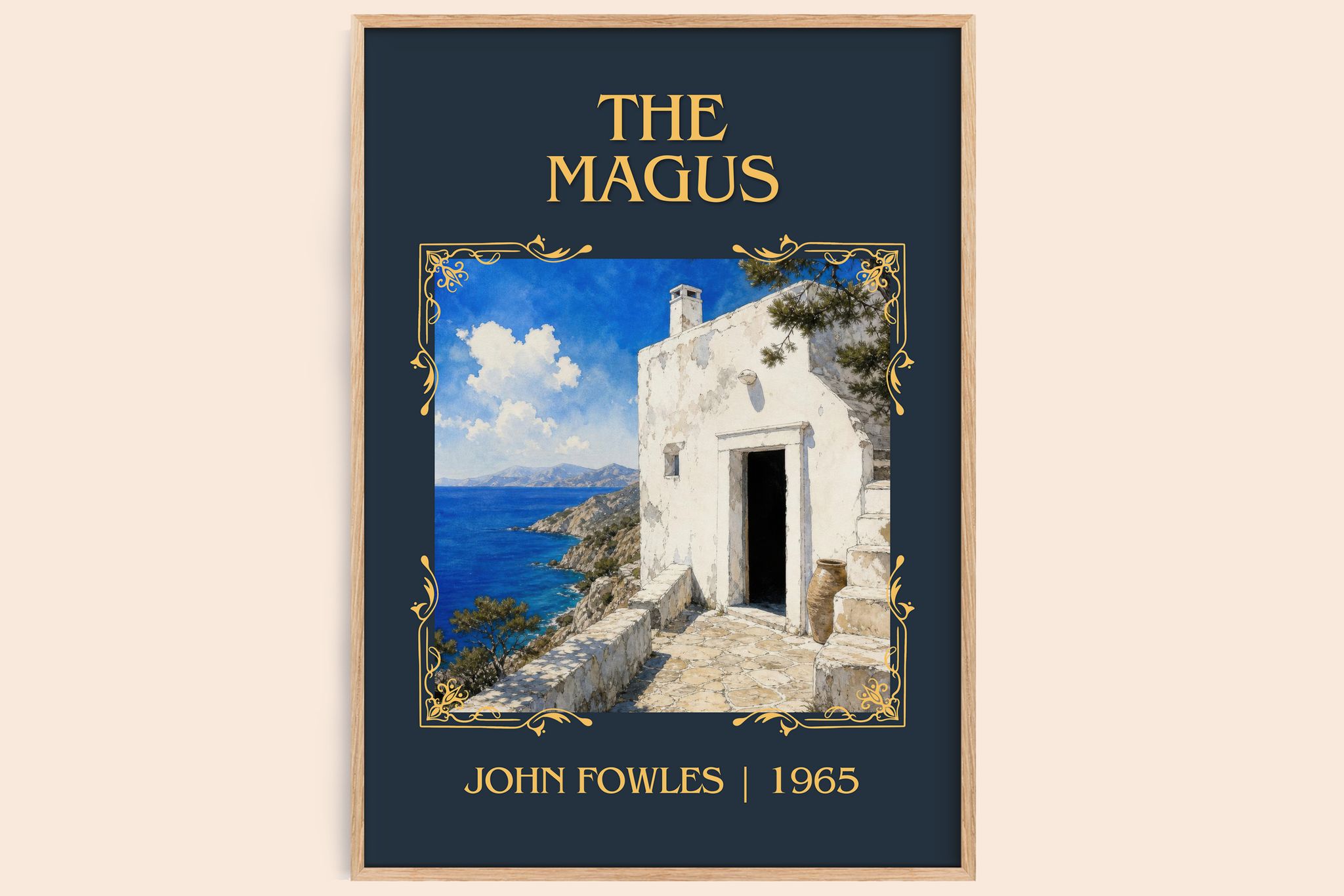 The Magus Classic Book Art Print by John Fowles