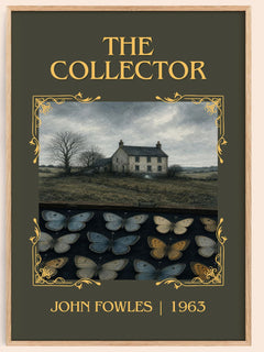 The Collector Classic Book Art Print by John Fowles – book poster
