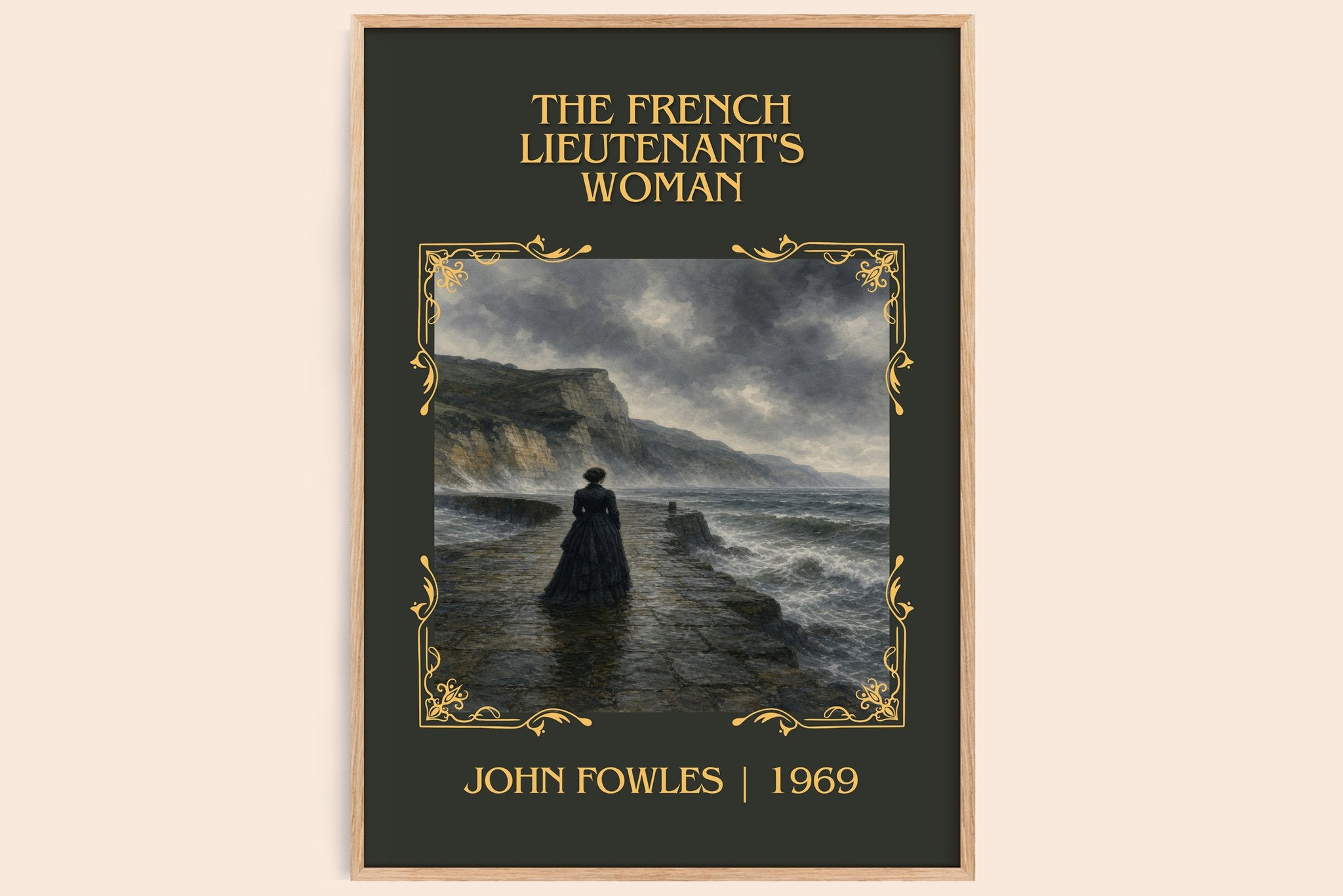 The French Lieutenant's Woman Classic Book Art Print by John Fowles