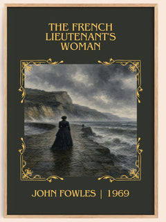 The French Lieutenant's Woman Classic Book Art Print by John Fowles – book poster