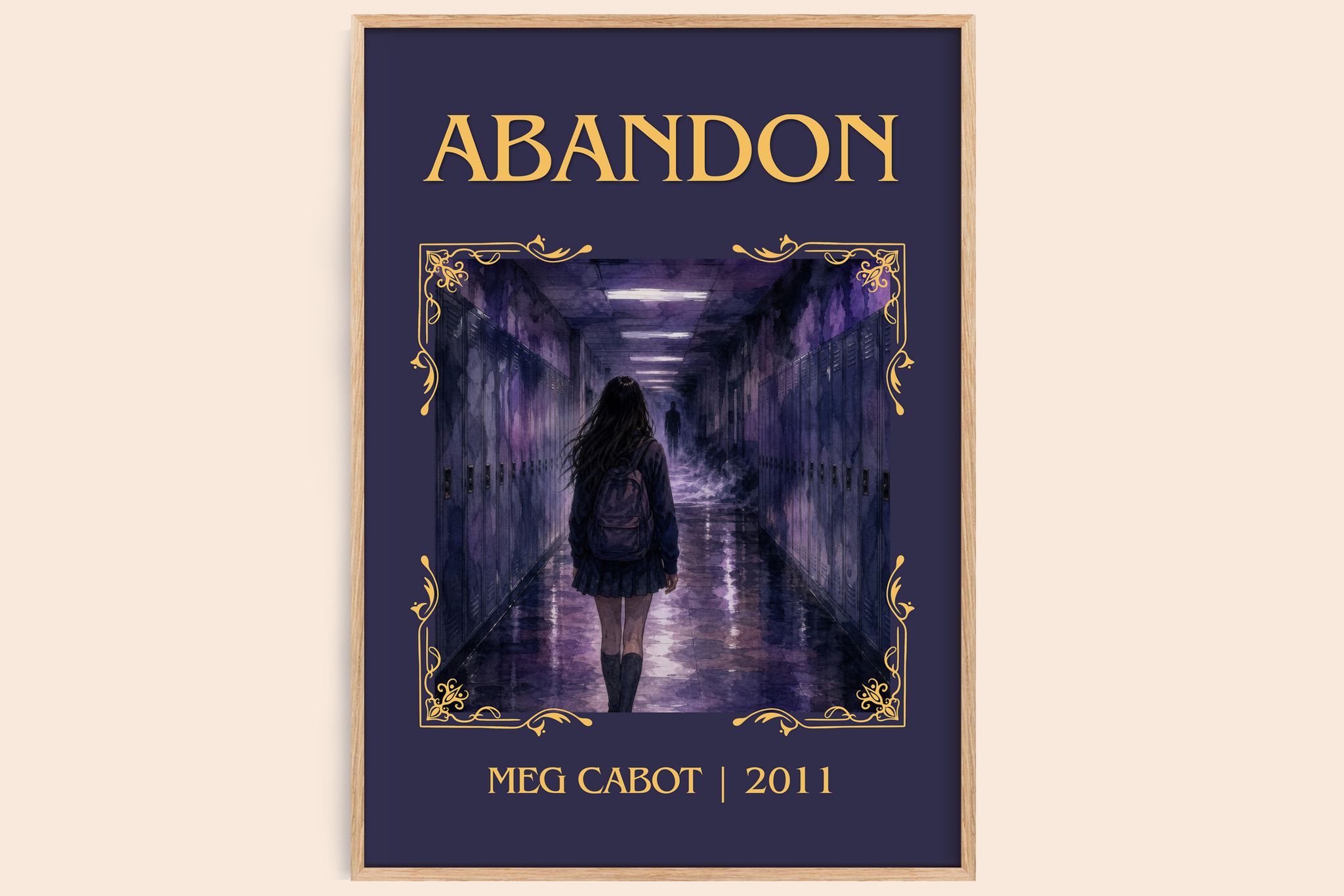 Abandon Classic Book Art Print by Meg Cabot