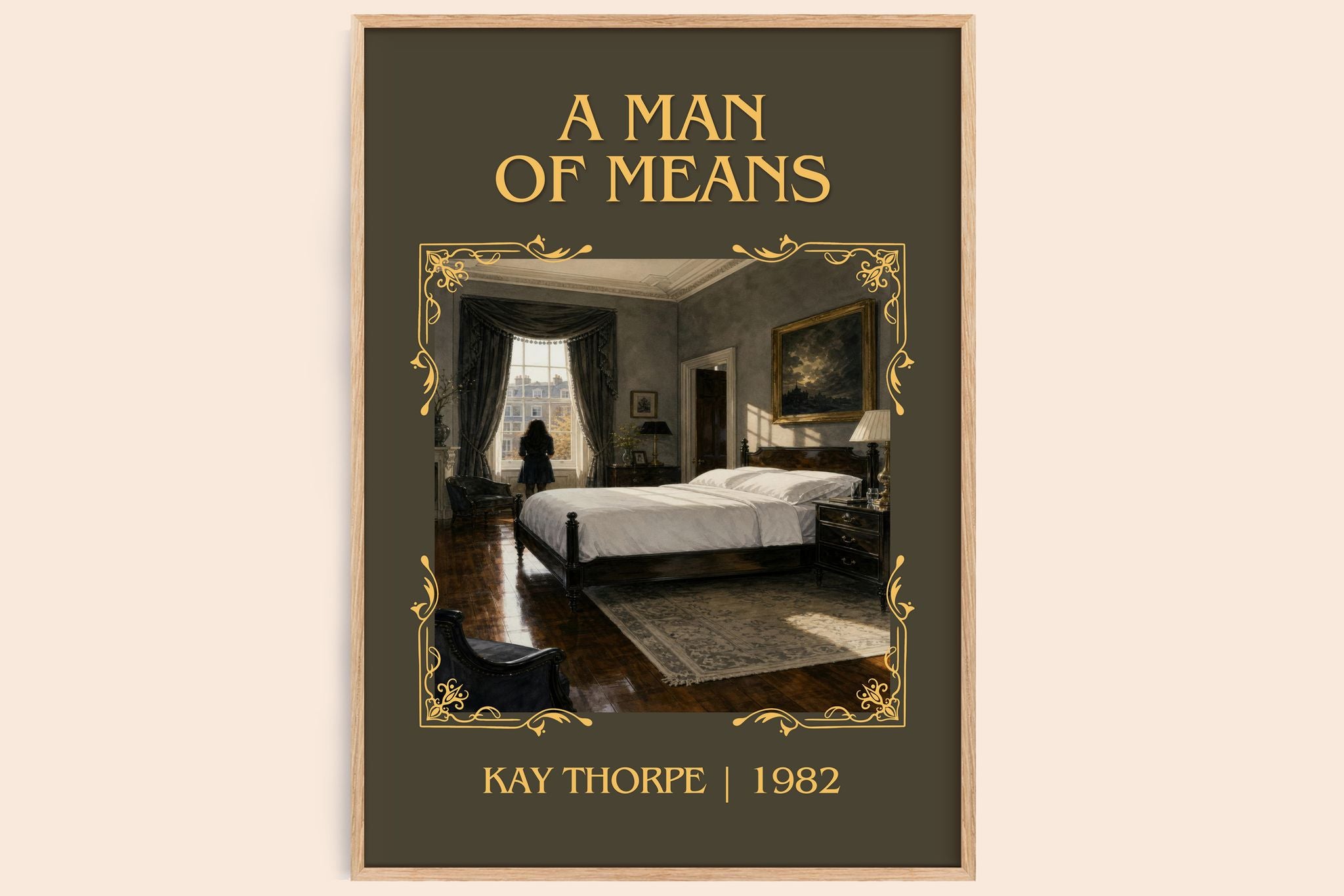 A Man of Means Classic Book Art Print by Kay Thorpe