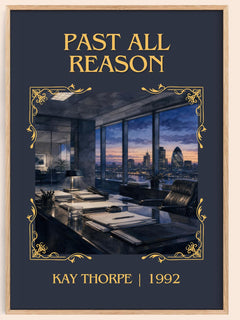Past All Reason Classic Book Art Print by Kay Thorpe – book poster