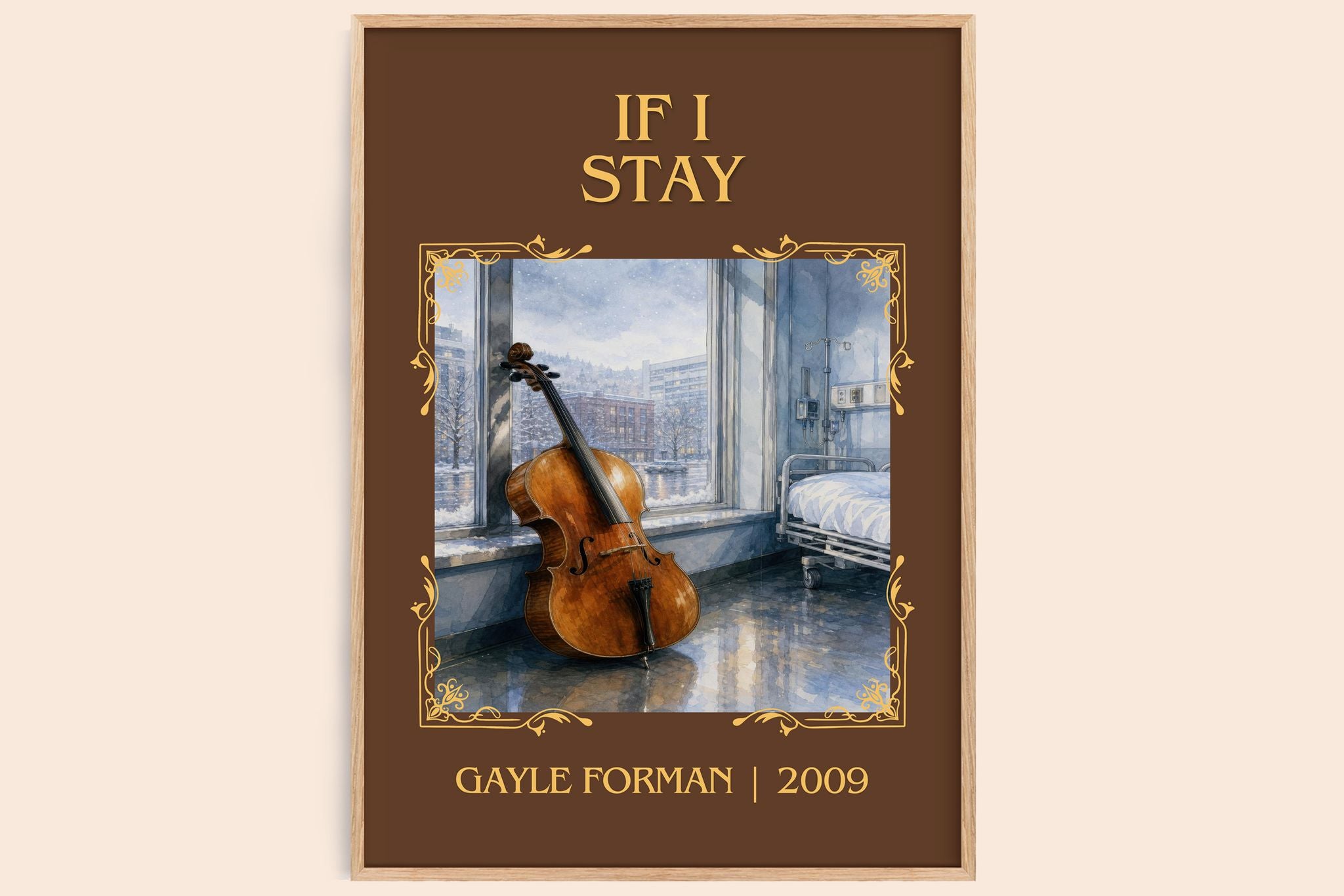 If I Stay Classic Book Art Print by Gayle Forman