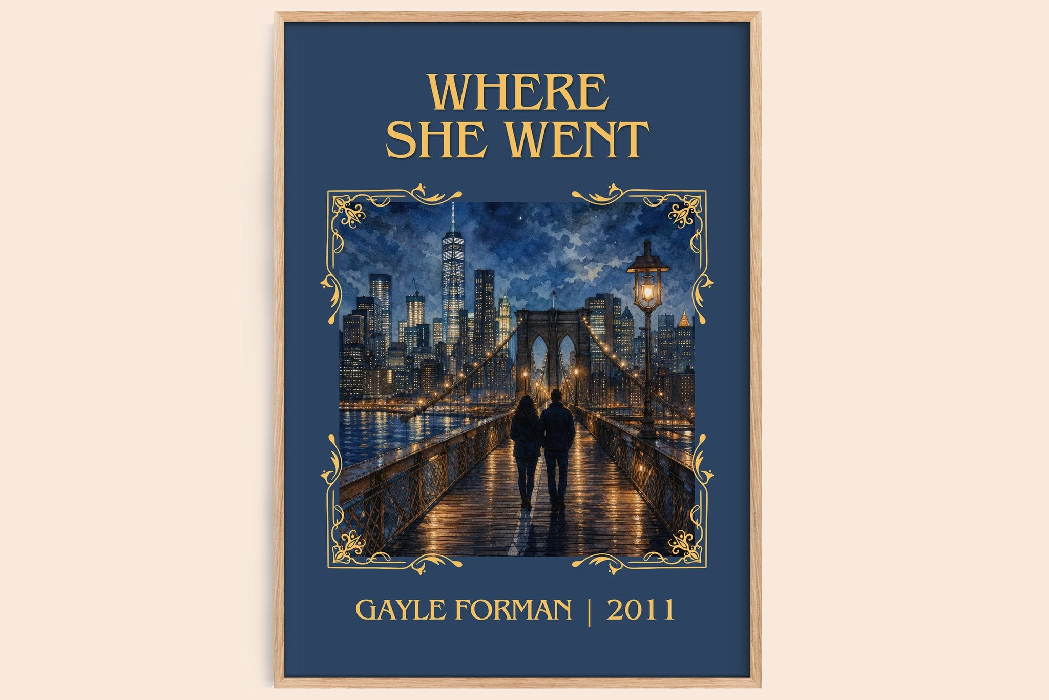Where She Went Classic Book Art Print by Gayle Forman