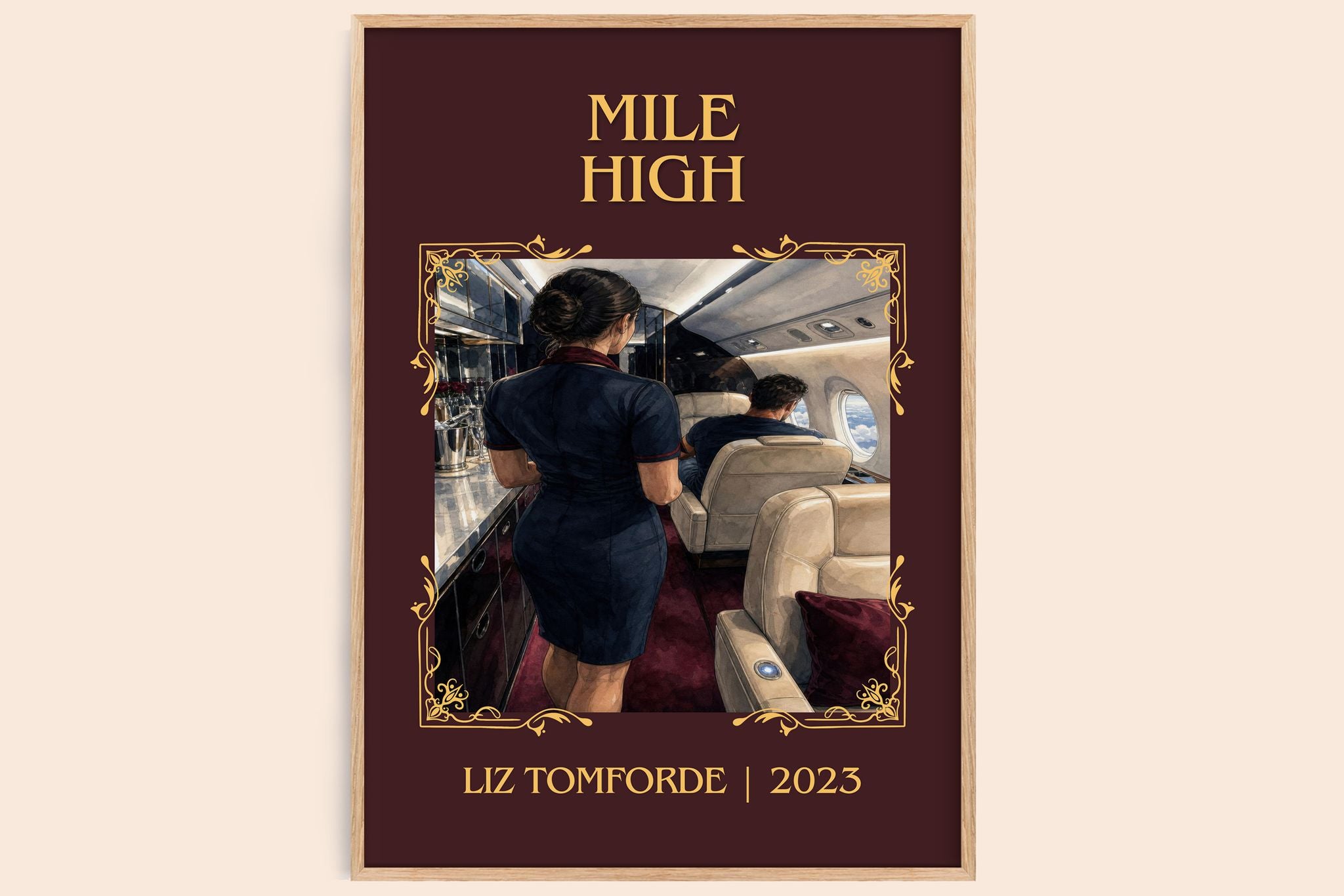 Mile High Classic Book Art Print by Liz Tomforde
