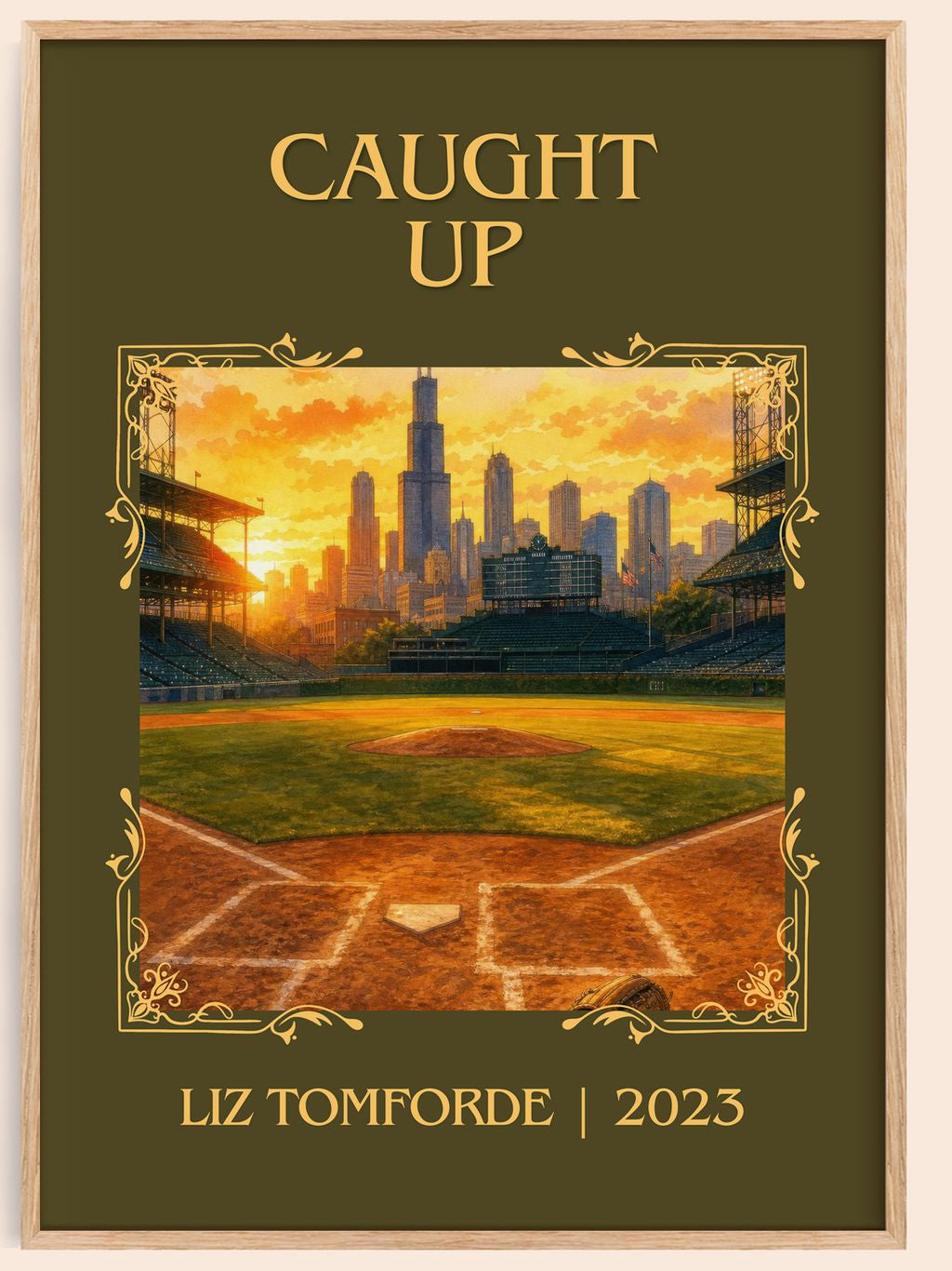 Caught Up Classic Book Art Print by Liz Tomforde – book poster