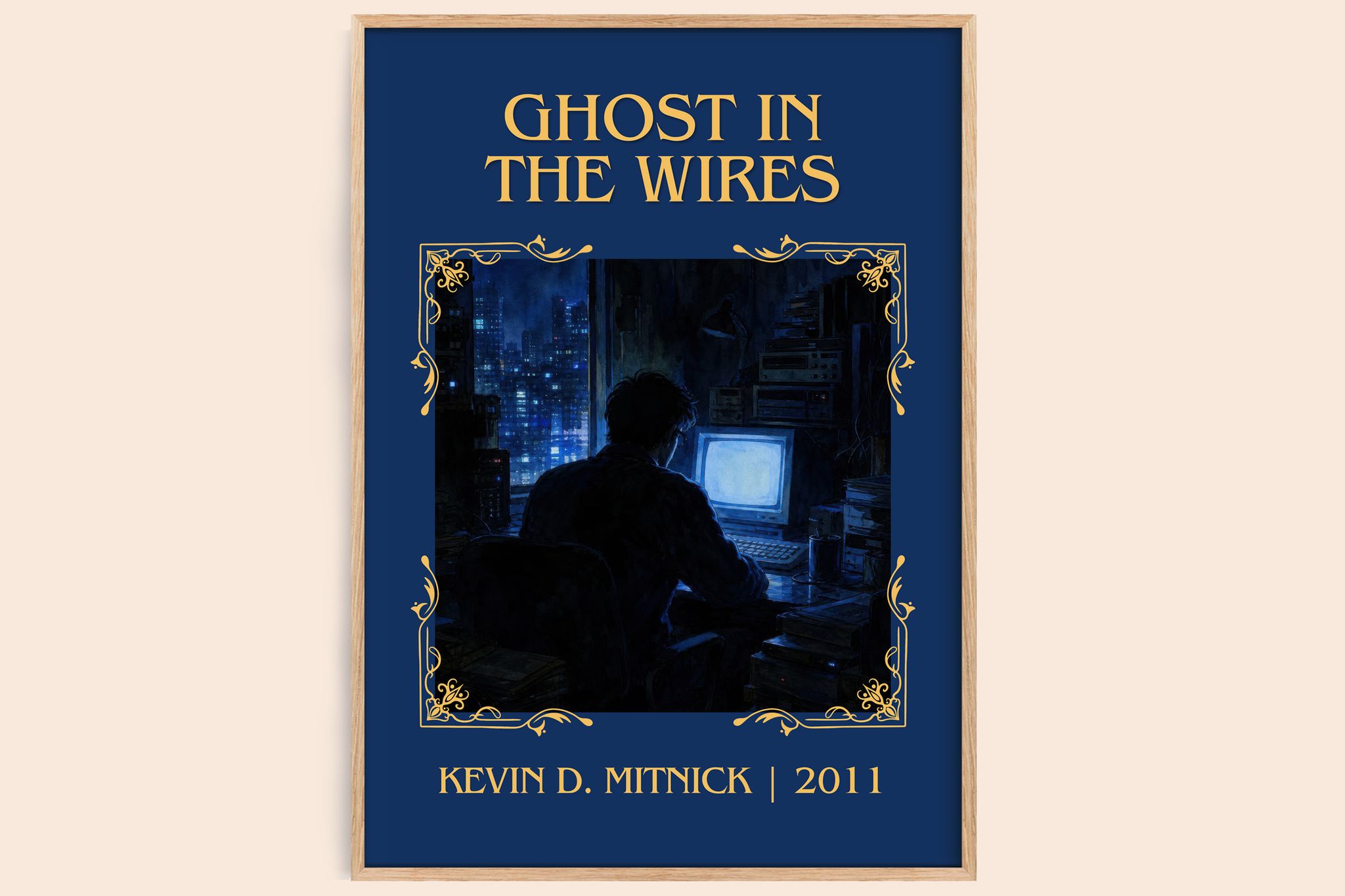 Ghost in the wires Classic Book Art Print by Kevin D. Mitnick