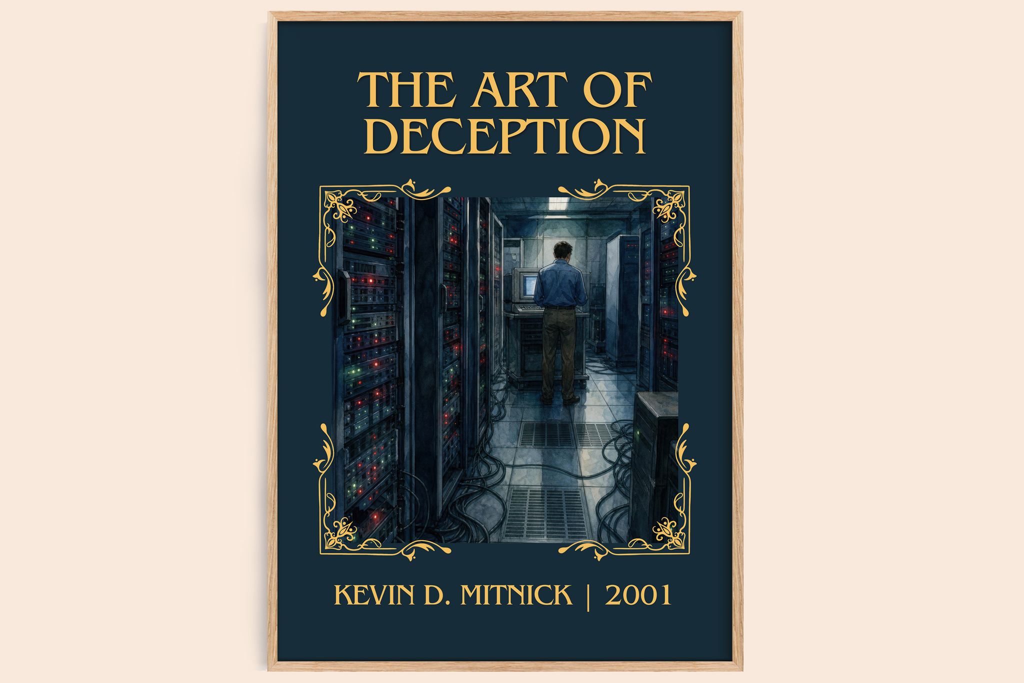 The Art of Deception Classic Book Art Print by Kevin D. Mitnick
