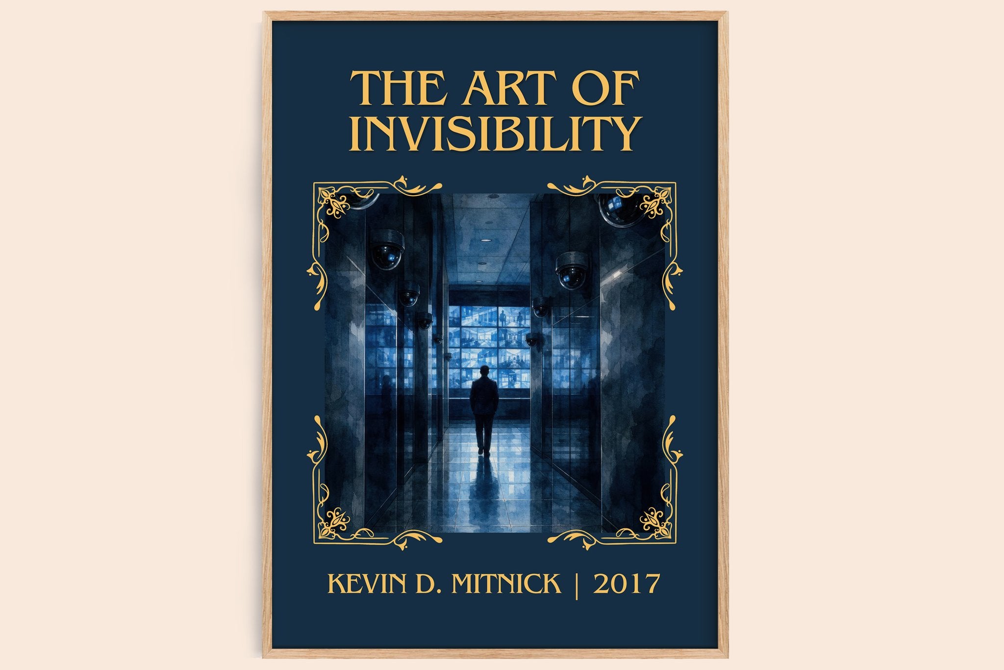 The Art of Invisibility Classic Book Art Print by Kevin D. Mitnick