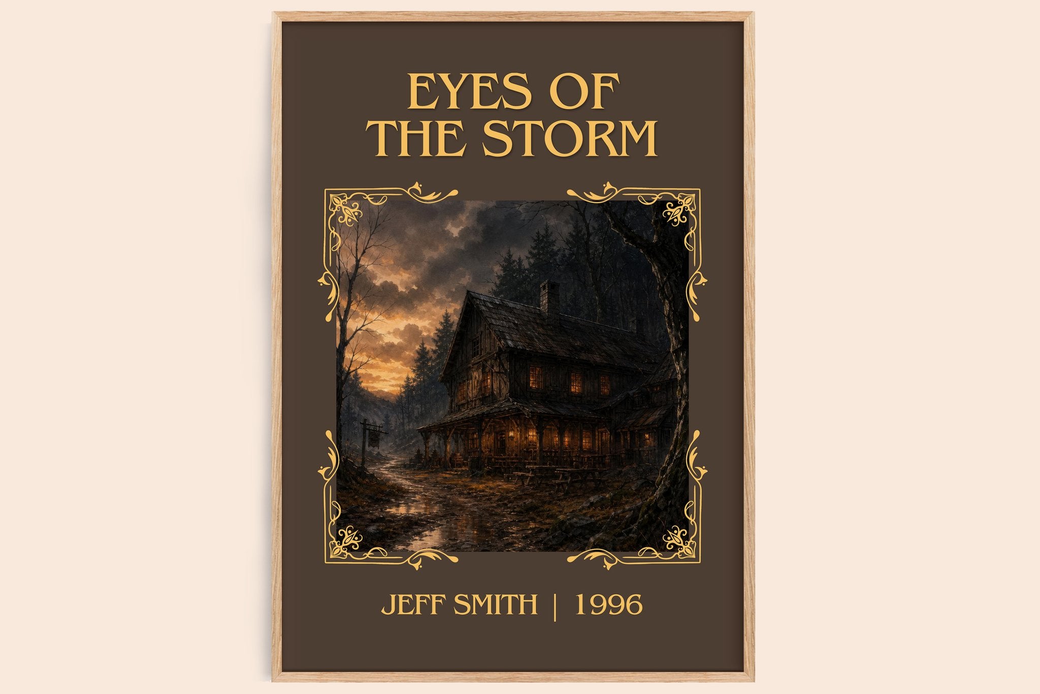 Eyes of the Storm Classic Book Art Print by Jeff Smith