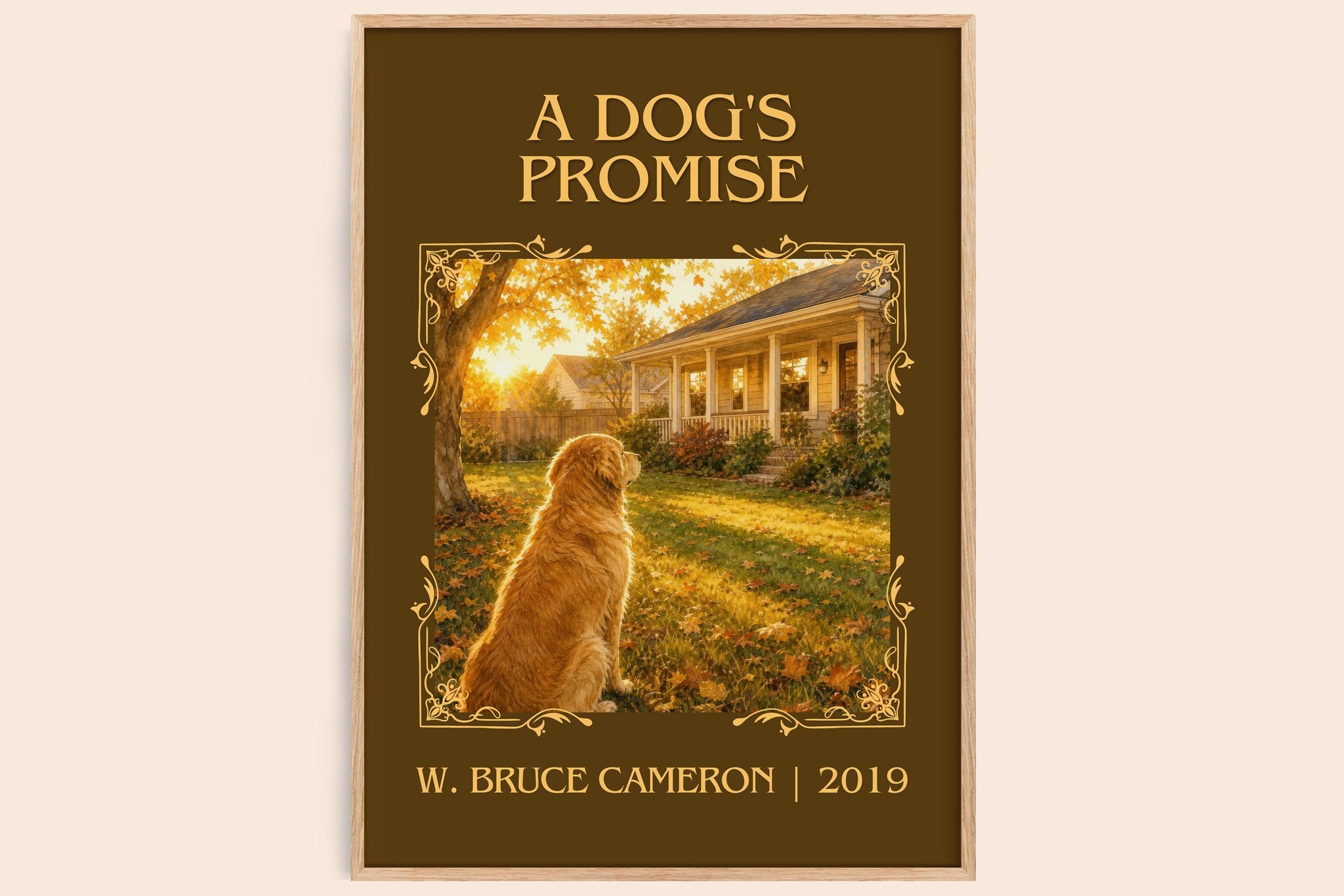 A Dog's Promise Classic Book Art Print by W. Bruce Cameron